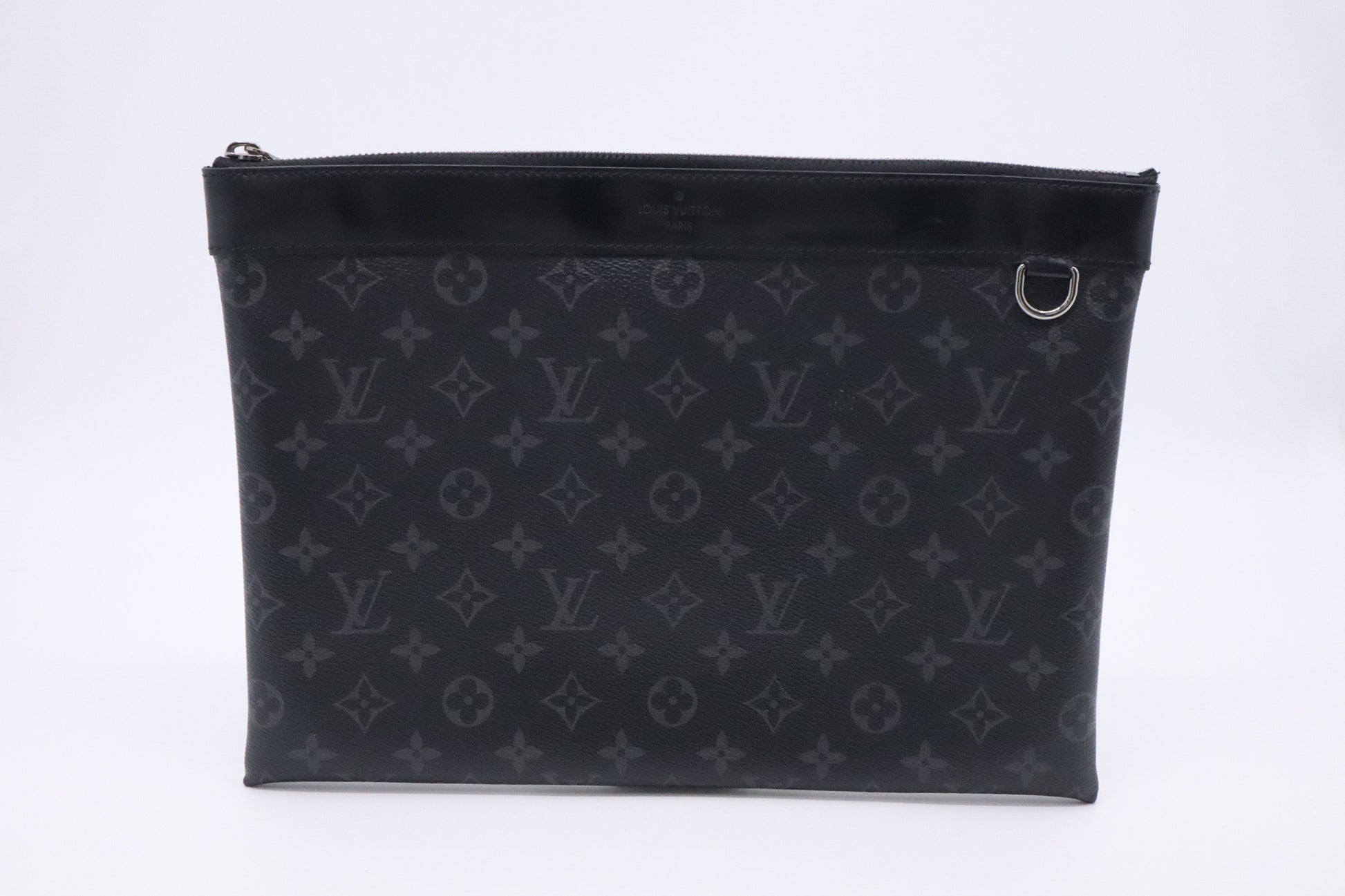 Louis Vuitton Pochette Discovery Eclipse Monogram Canvas Clutch Bag