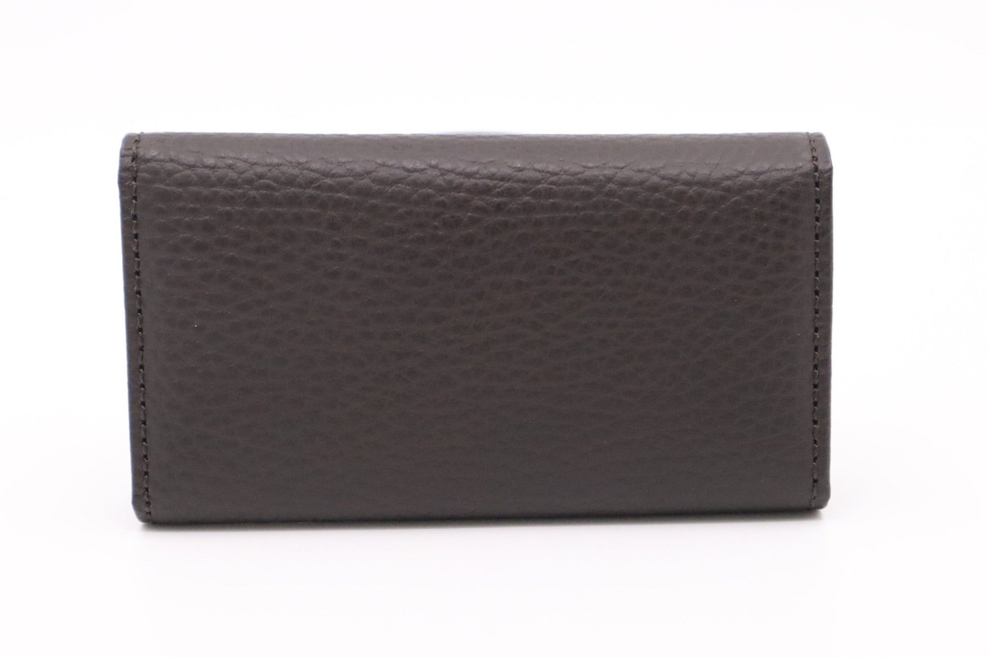 Burberry Key Case In Handbag Leather Brown Travel Bag