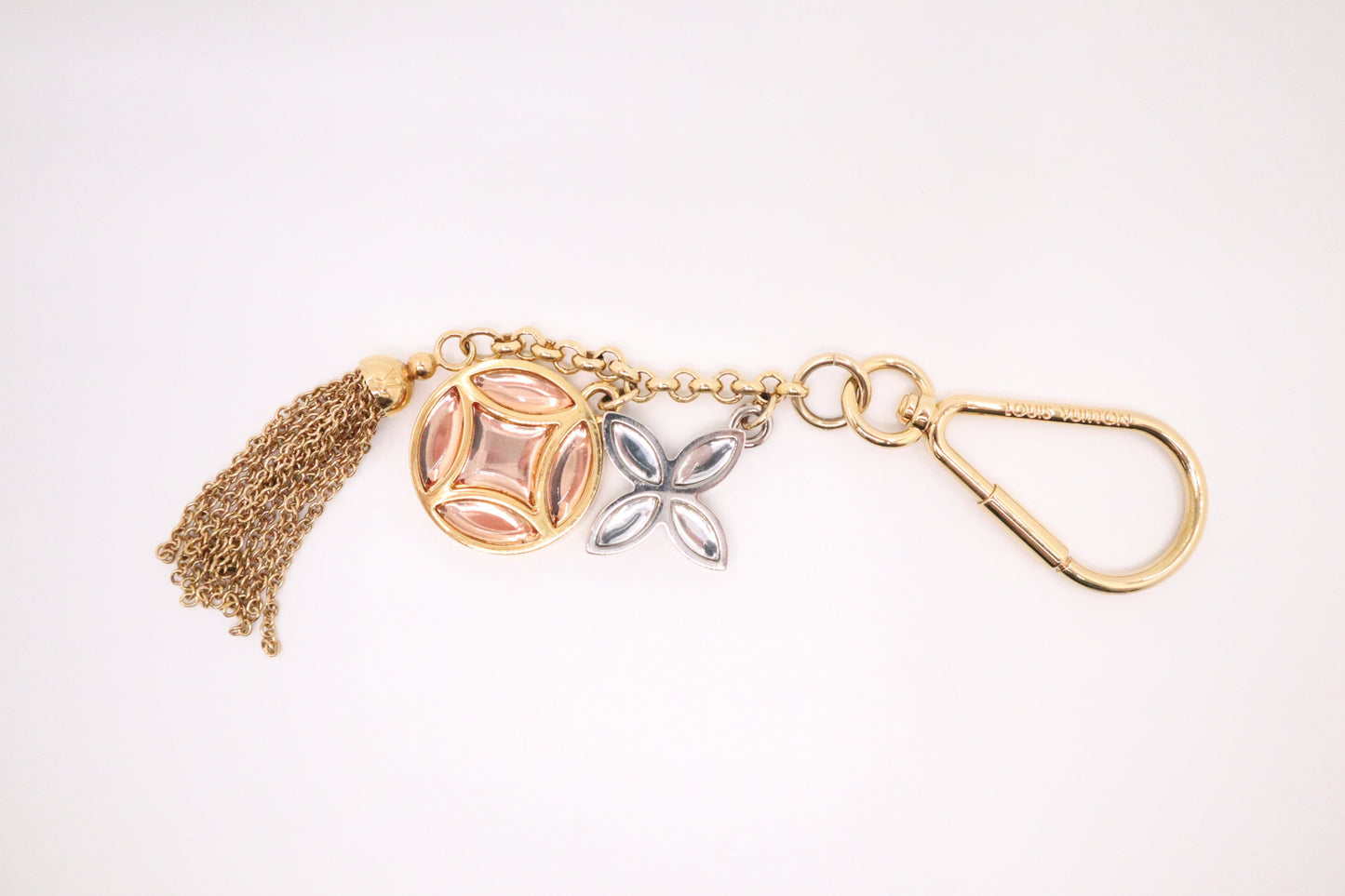 Louis Vuitton Flowers Charm Monogram Key Chain