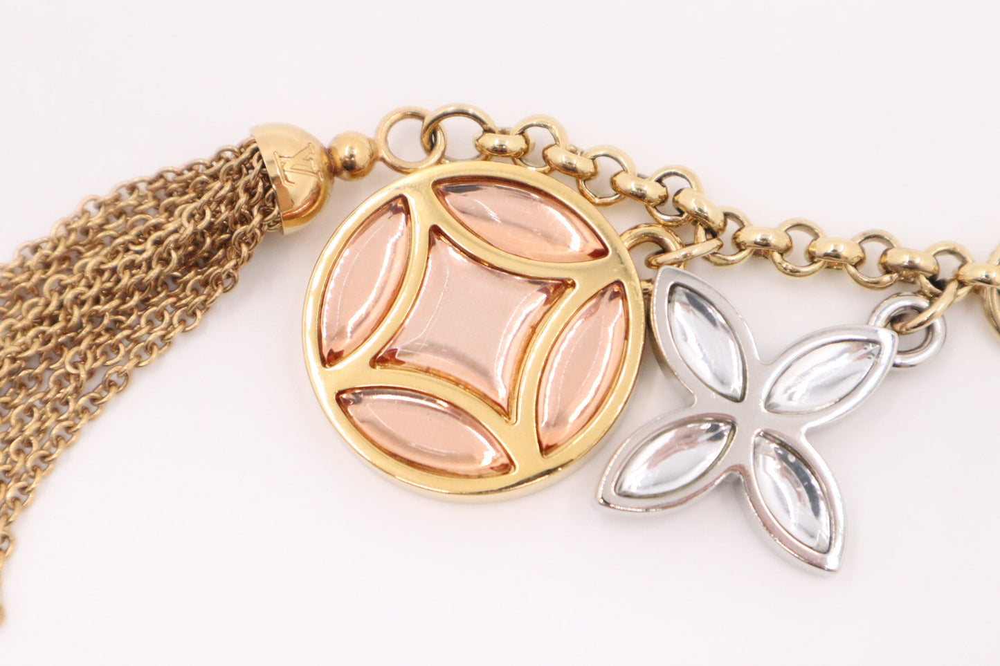 Louis Vuitton Flowers Charm Monogram Key Chain