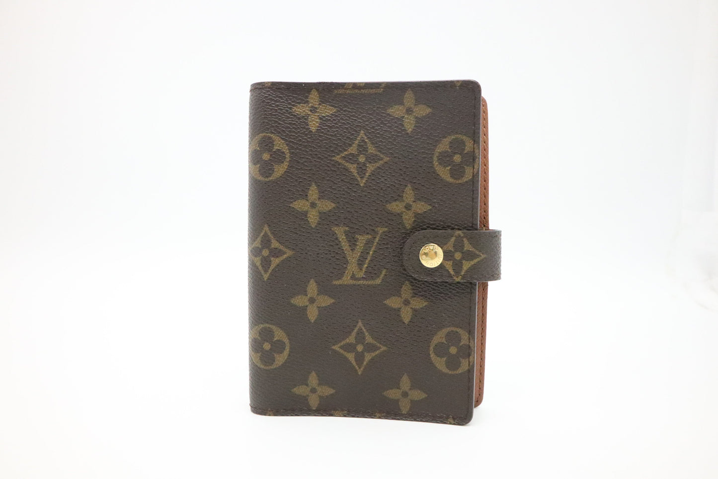 Louis Vuitton Agenda PM Monogram Canvas Handbag Canvas 4