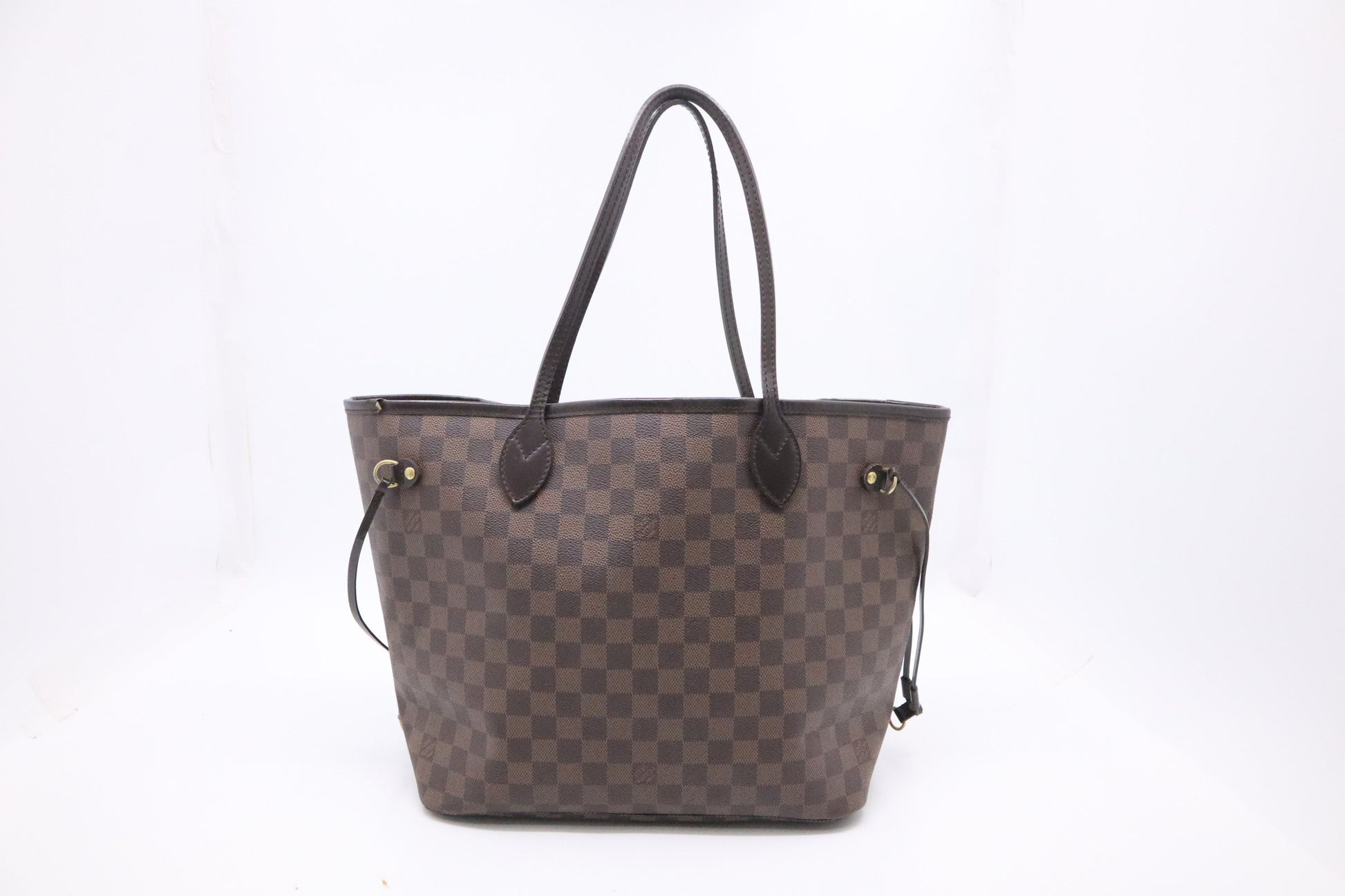 Louis Vuitton Neverfull MM Ebene Damier Canvas Tote Bag Canvas 3