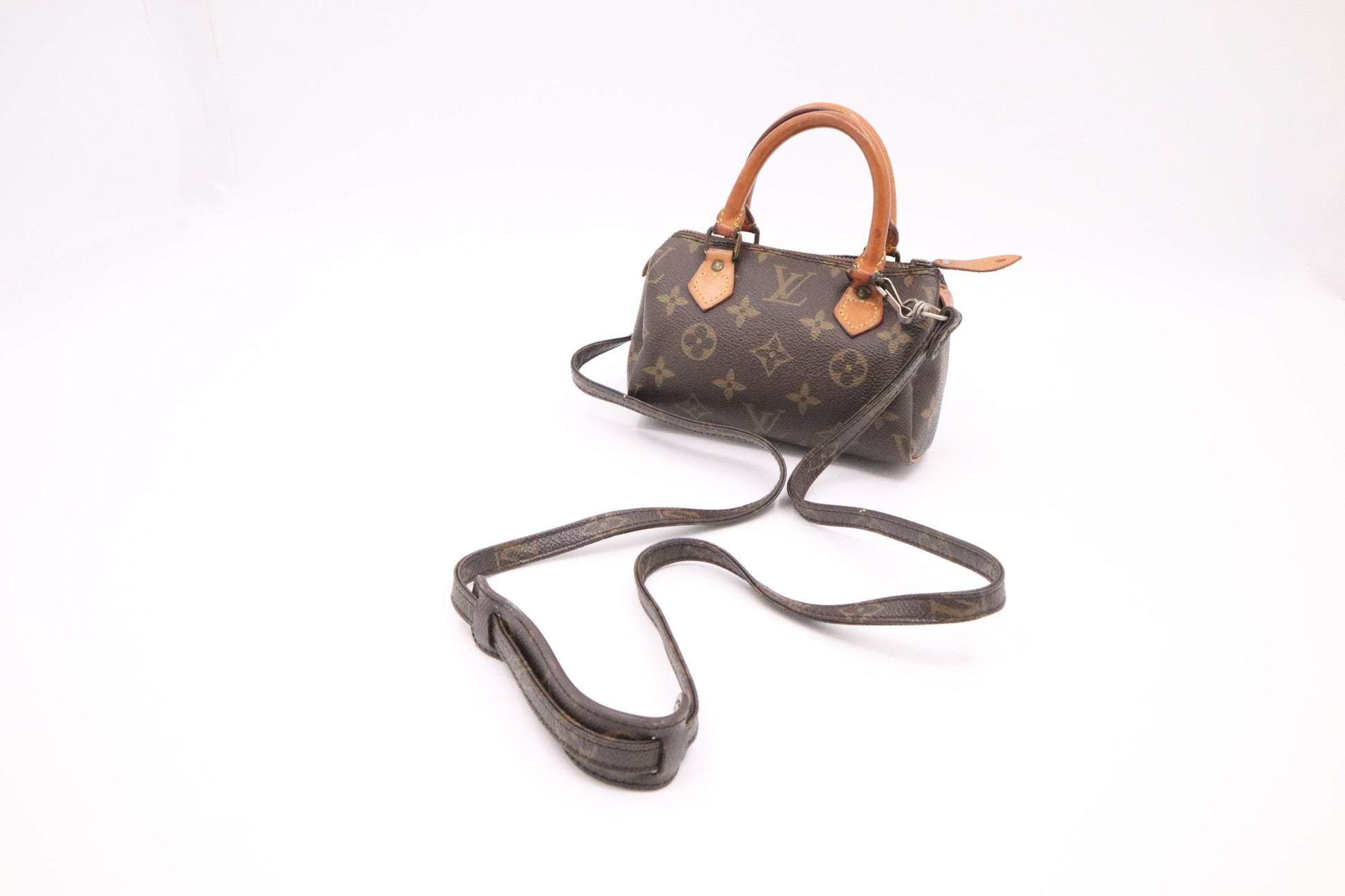 Louis Vuitton Speedy Monogram Canvas Mini Bag Canvas 3