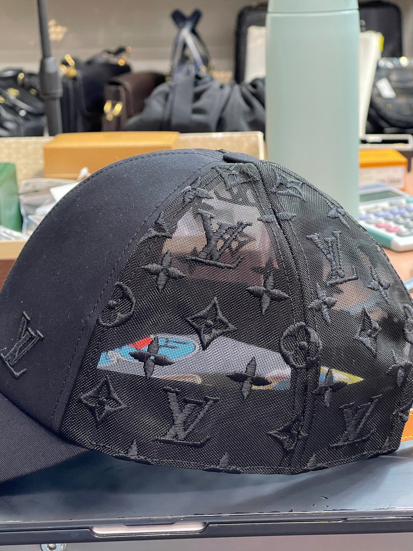 Louis Vuitton Black cap Black