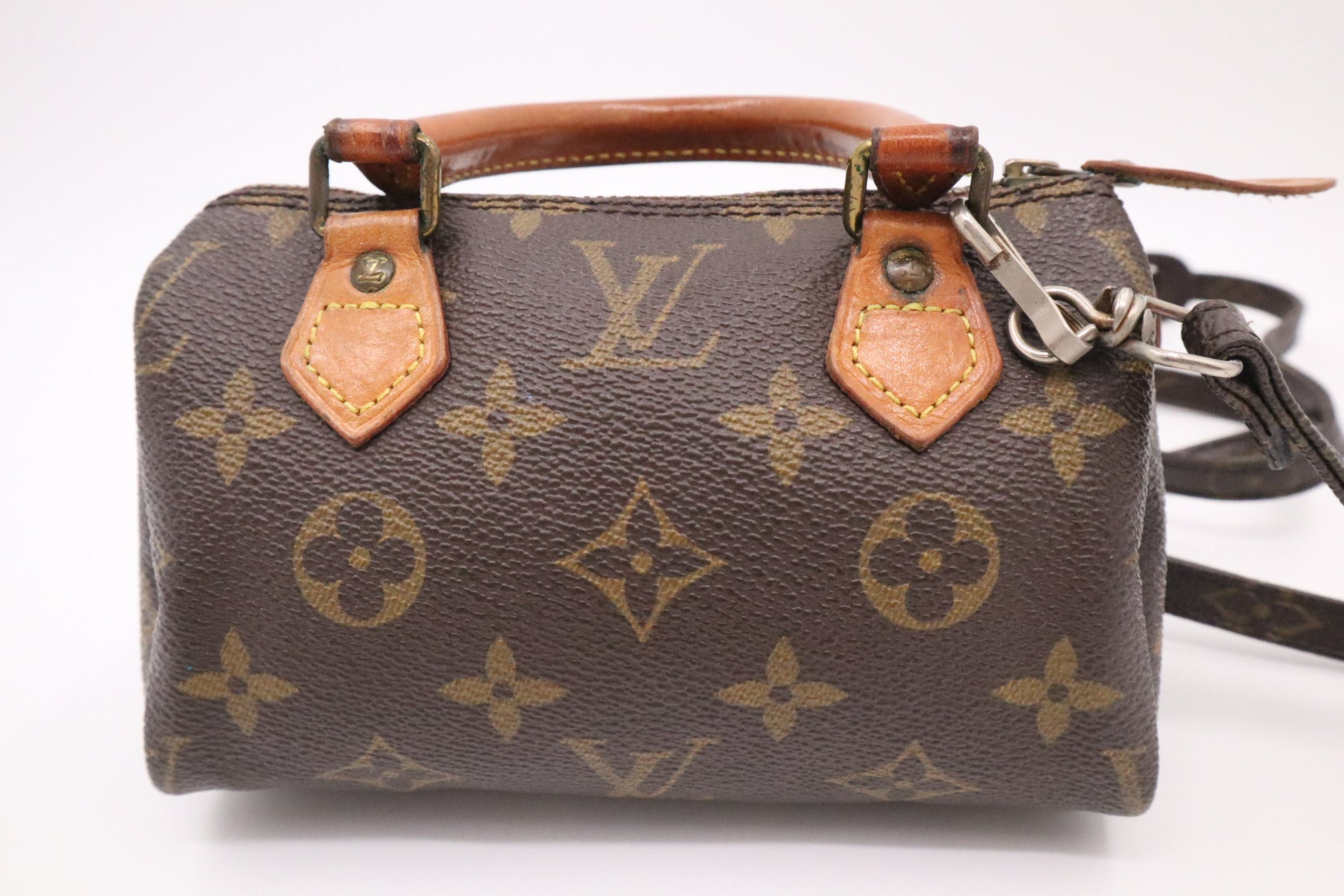 Louis Vuitton Speedy Monogram Canvas Mini Bag Canvas 3