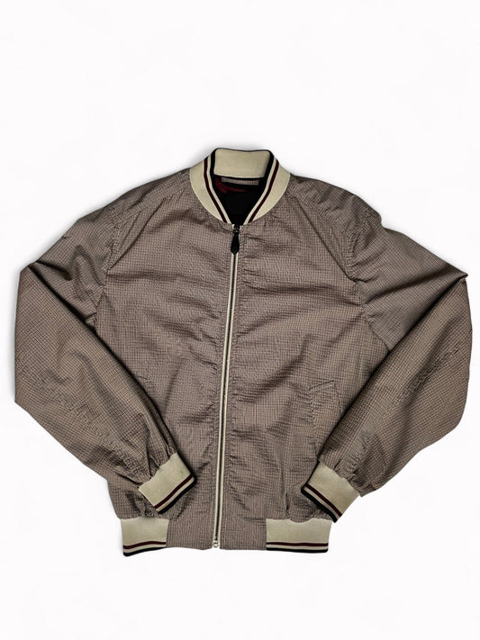 Prada Handbag Mainline Check Bomber Jacket