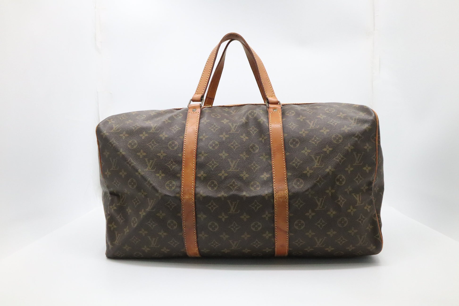 Louis Vuitton Sac Souple 55 Monogram Canvas Handbag Monogram Canvas
