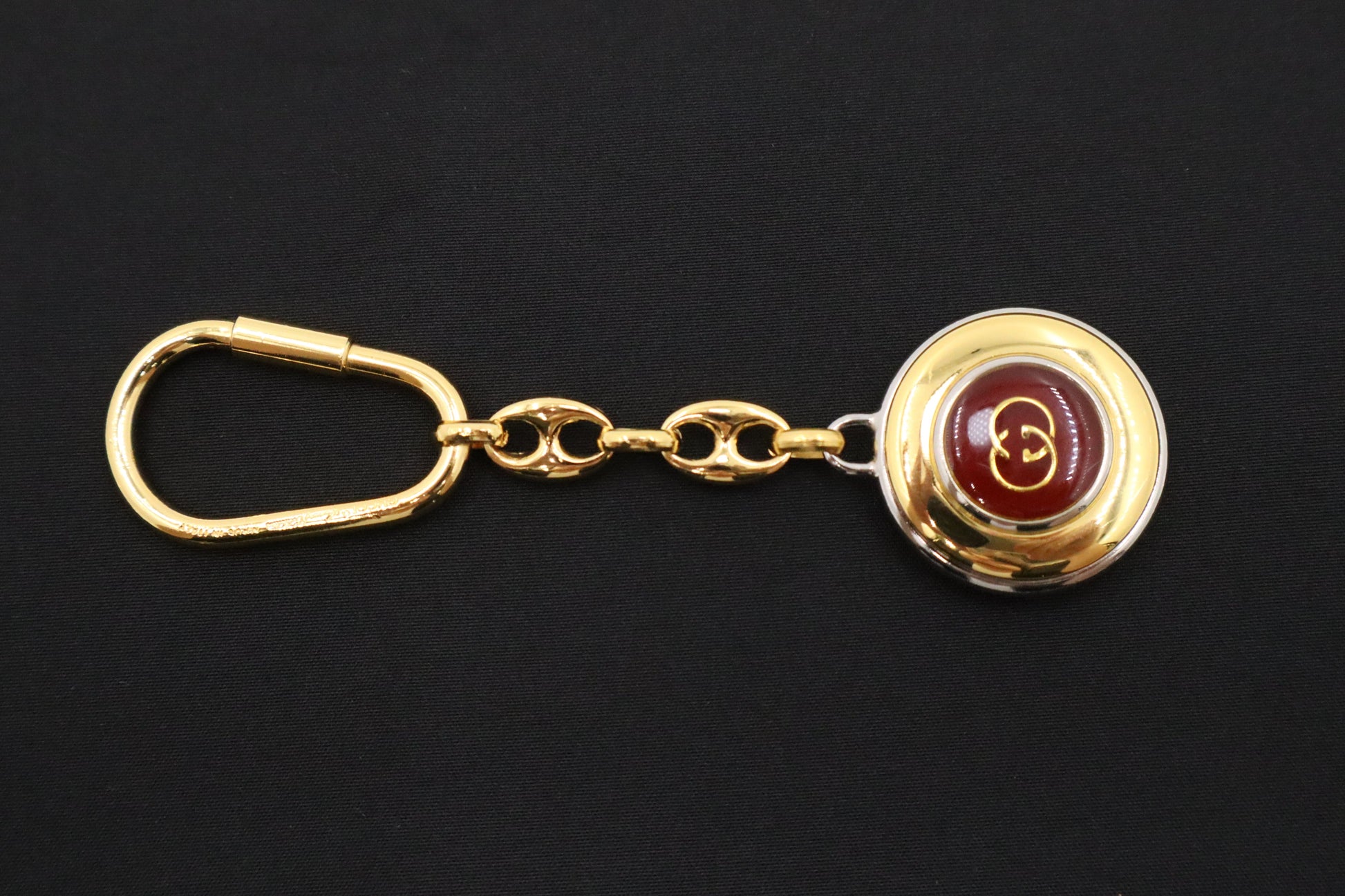 Gucci Accessory Collection Key -toned Gold Silver Chain Key Chain