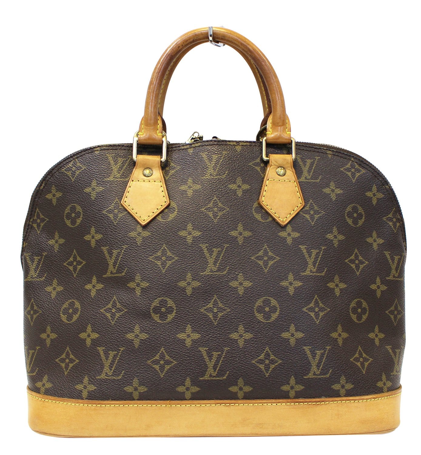 Louis Alma Satchel Bag Canvas Monogram Travel Bag