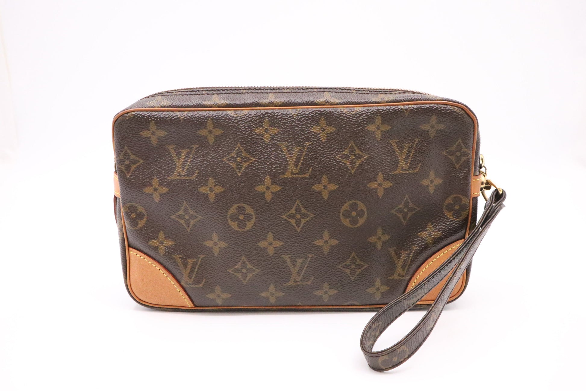 Louis Vuitton Marly Dragonne Monogram Canvas Key Chain