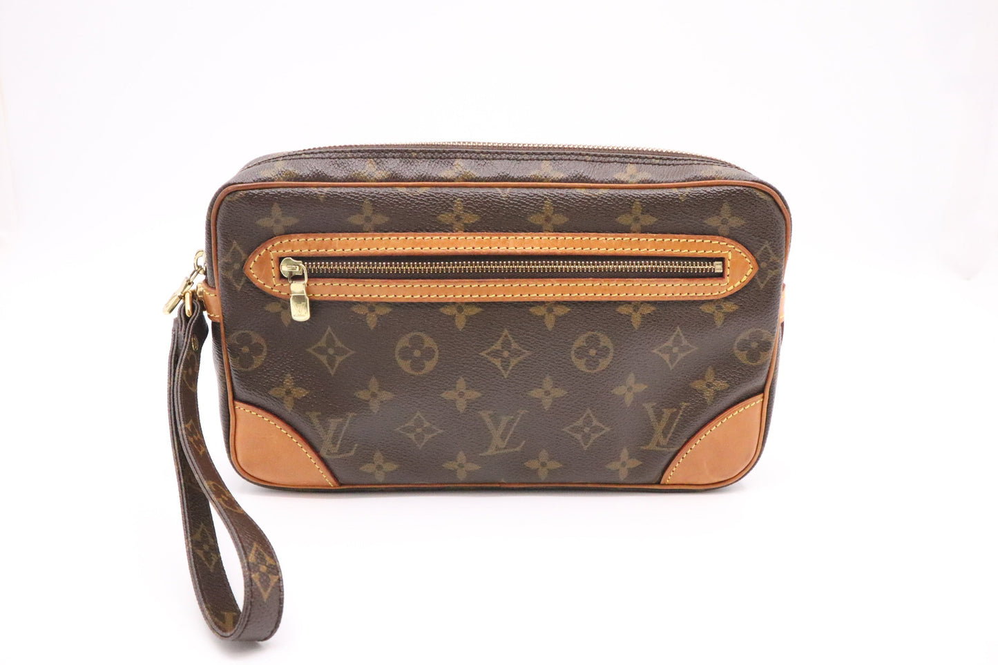 Louis Vuitton Marly Dragonne Monogram Canvas Key Chain