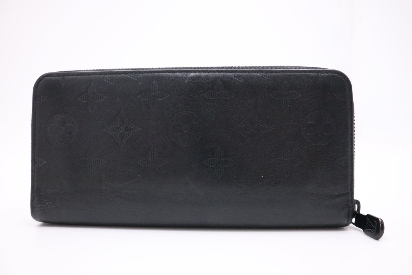 Louis Vuitton Long Zippy Shadow Leather Wallet Case