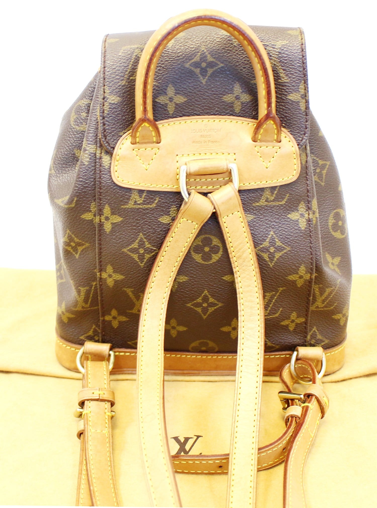 Louis Backpack Bag Montsouris Pm Monogram