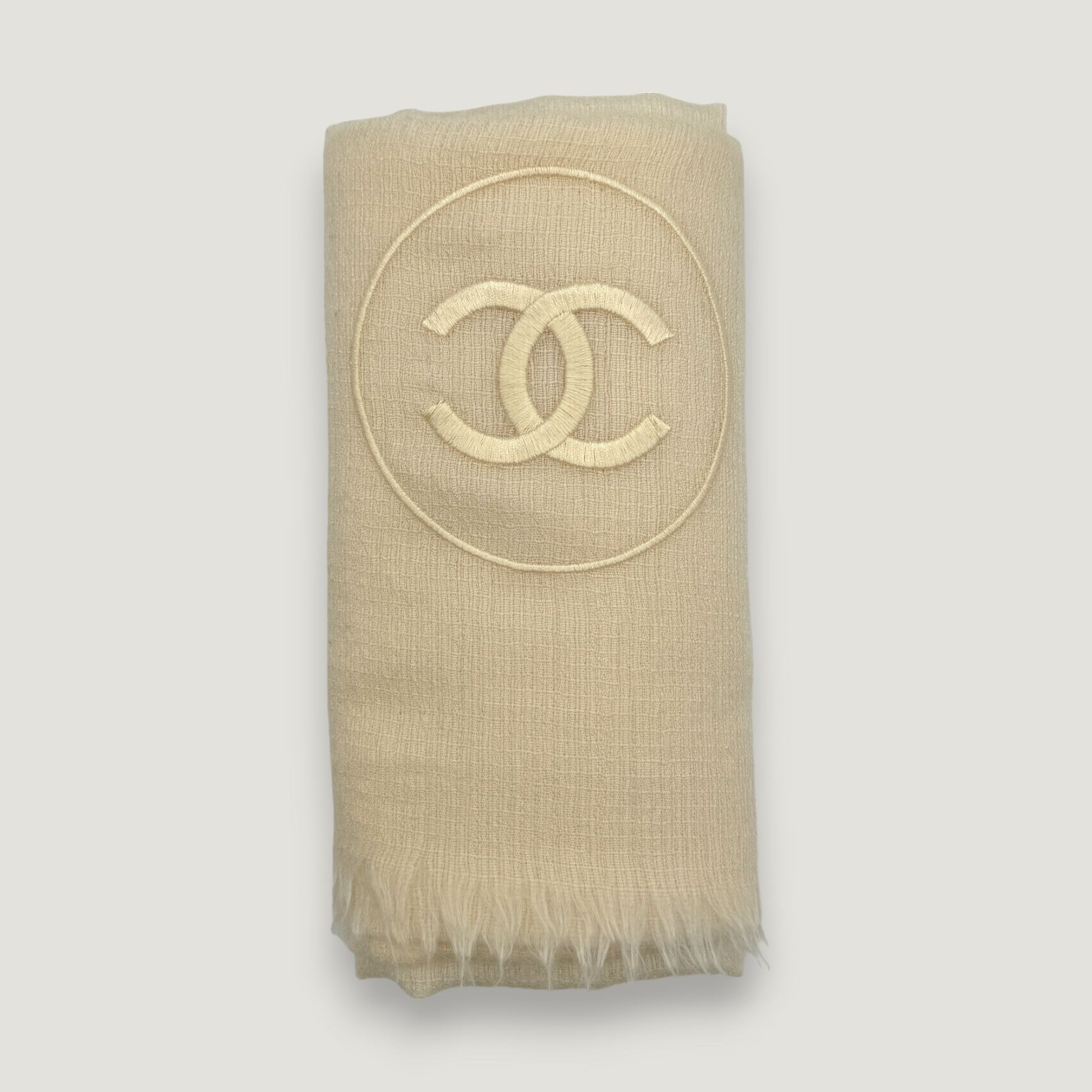 CHANEL SCARF CASHMERE