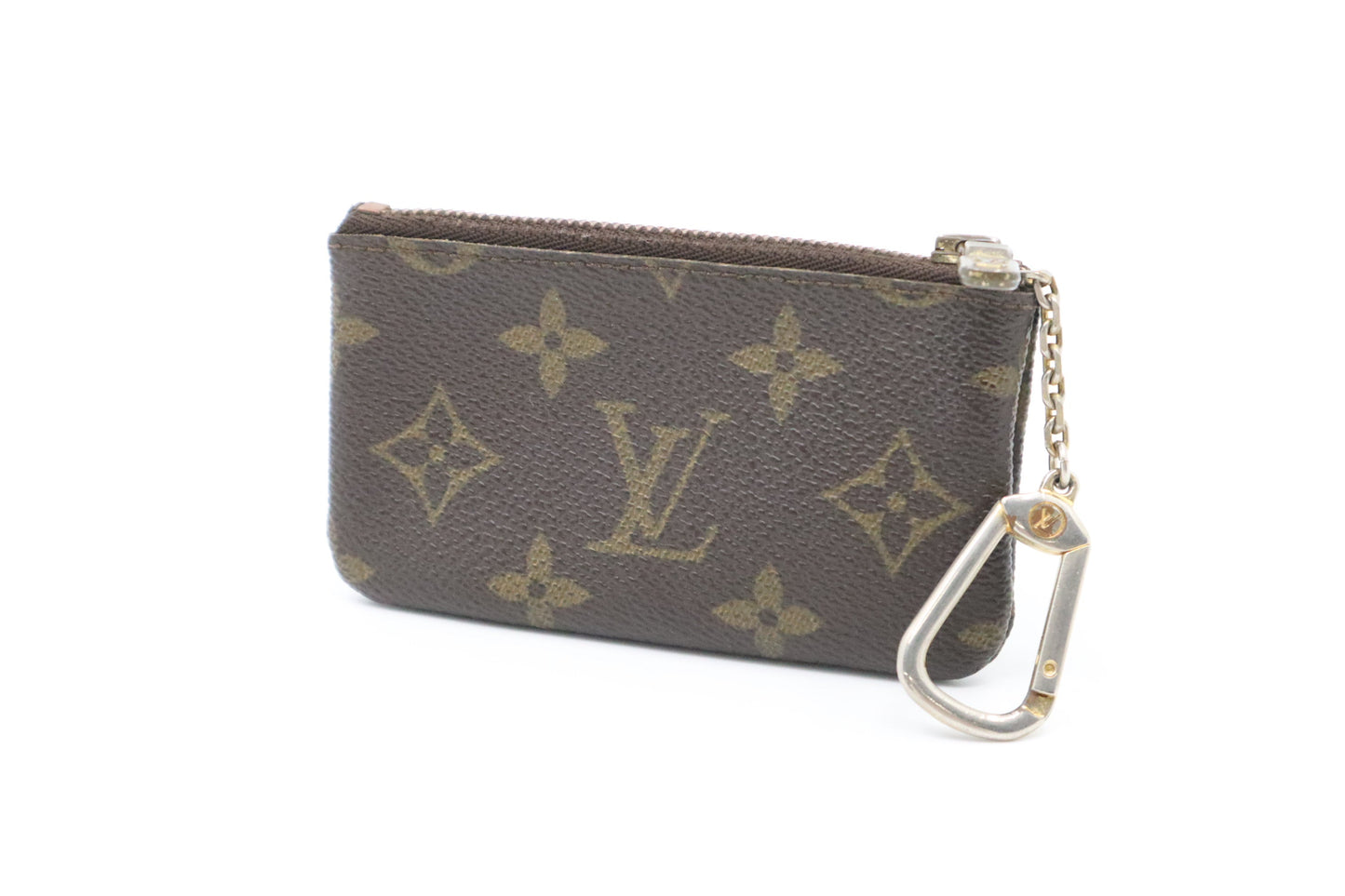 Louis Vuitton Pochette Cles Monogram Canvas Wallet Case Monogram Canvas