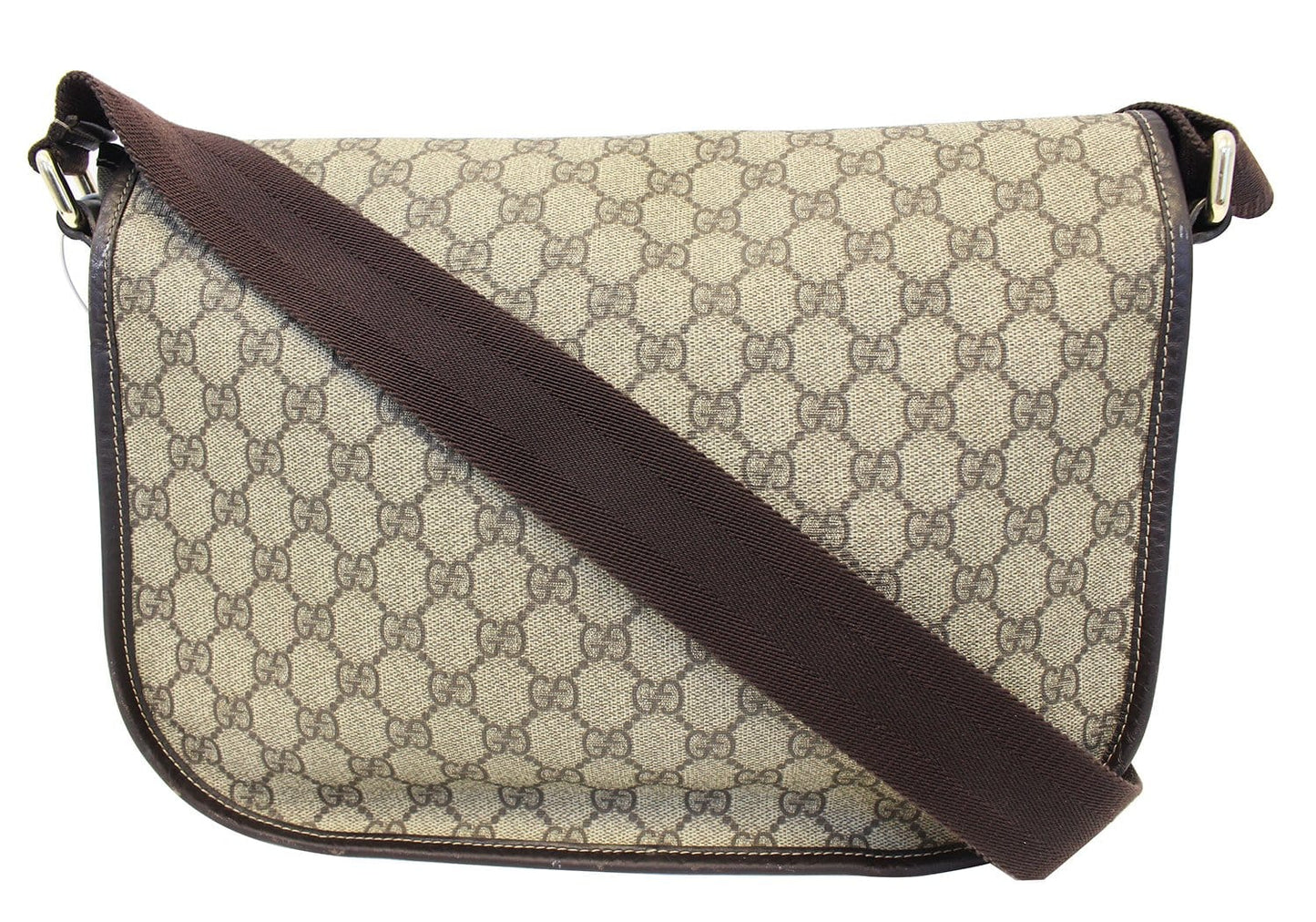 Gucci Supreme Messenger Bag Canvas Medium Crossbody Bag