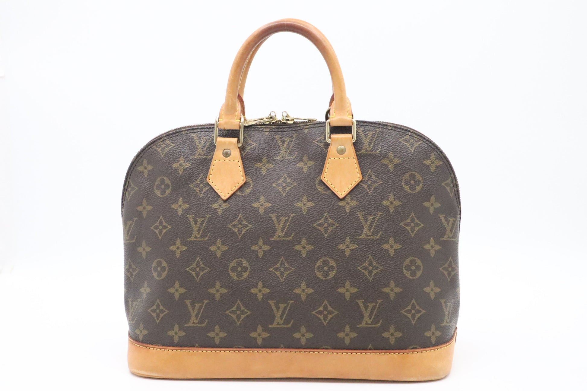 Louis Vuitton Alma Monogram Canvas Handbag