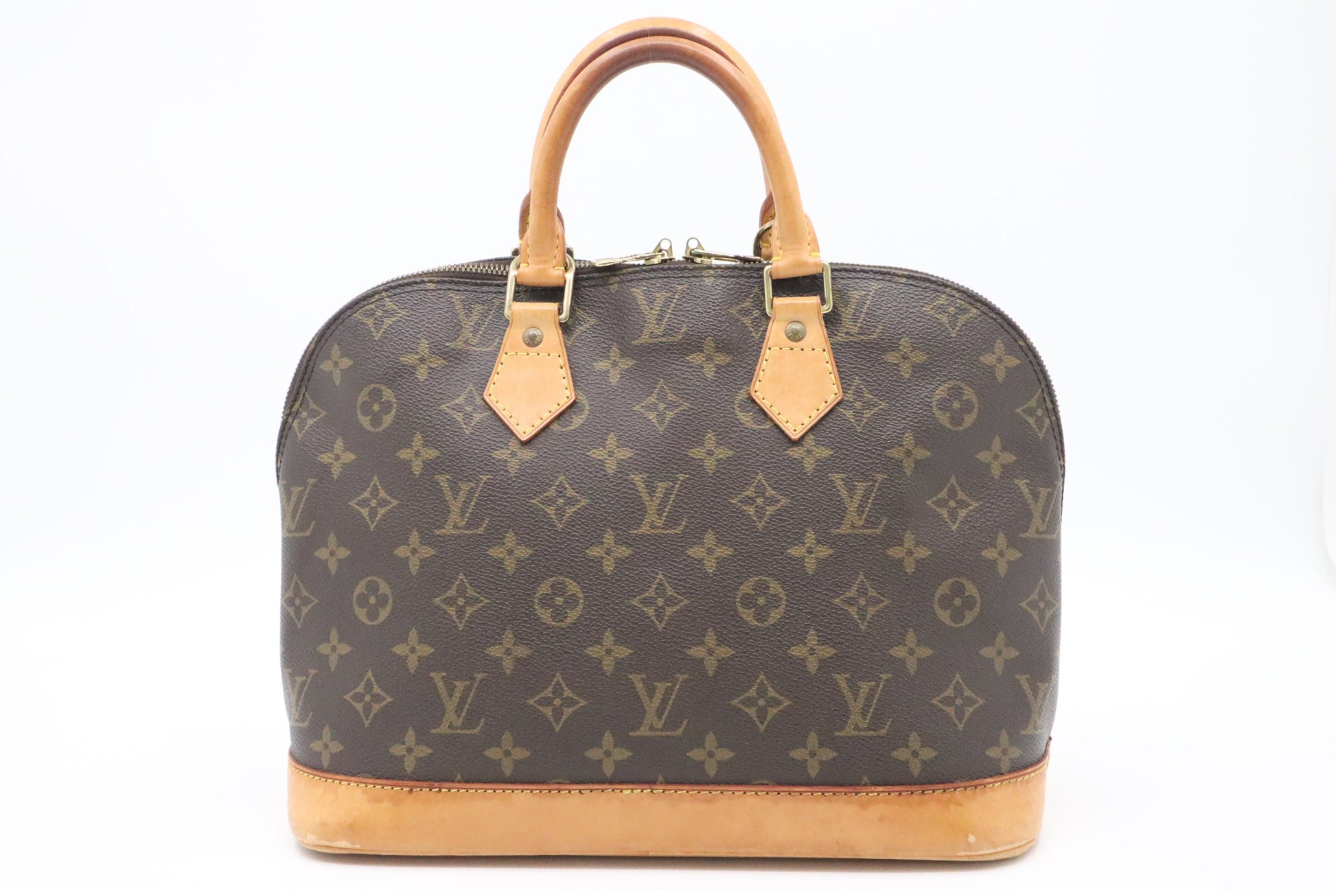 Louis Vuitton Alma Monogram Canvas Handbag