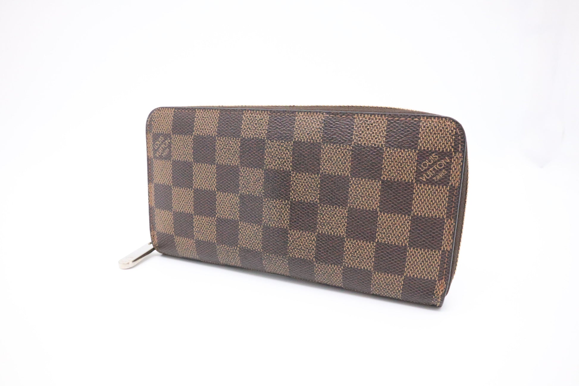 Louis Vuitton Long Zippy Daimer Ebene Wallet Case