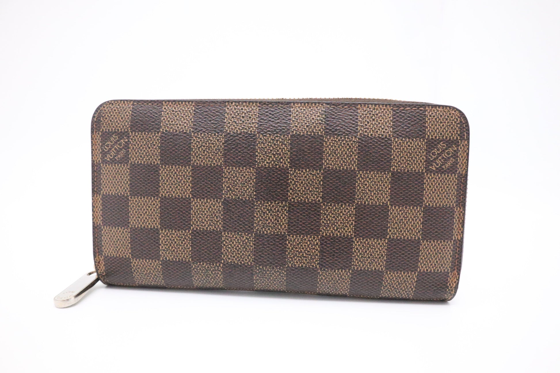 Louis Vuitton Long Zippy Daimer Ebene Wallet Case