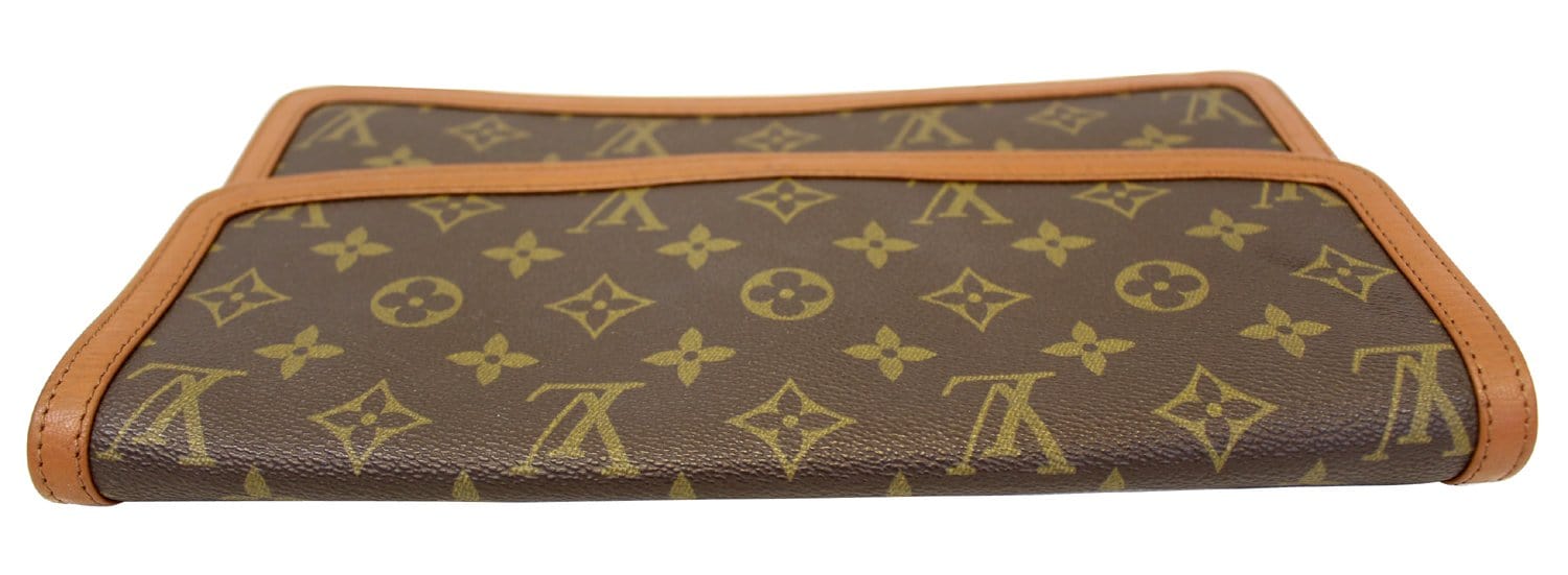 Louis Pochette Dame Gm Clutch Canvas Monogram Clutch Bag