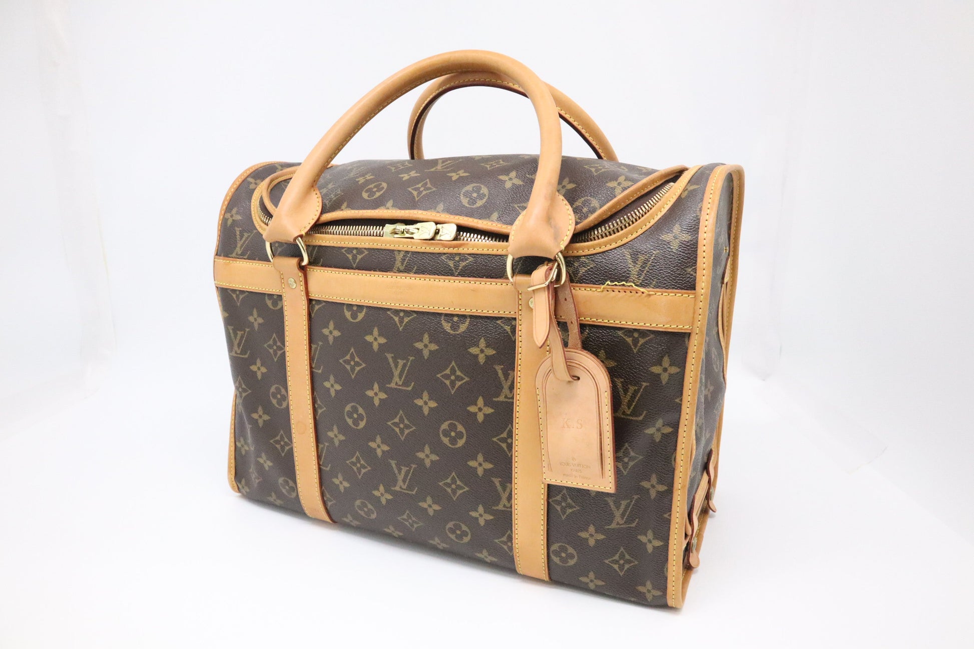 Louis Vuitton Sac Chien 40 Monogram Canvas Handbag