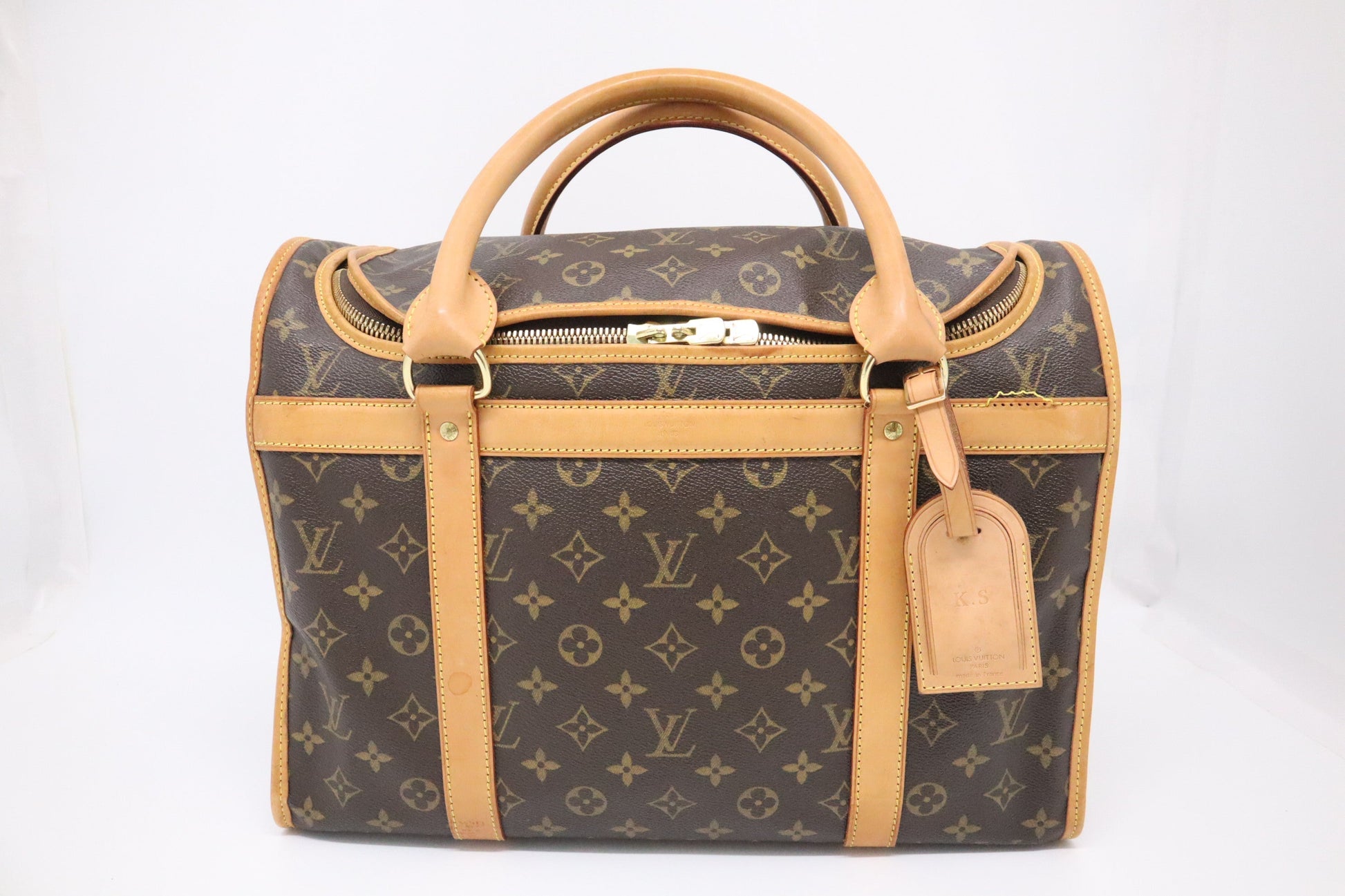 Louis Vuitton Sac Chien 40 Monogram Canvas Handbag
