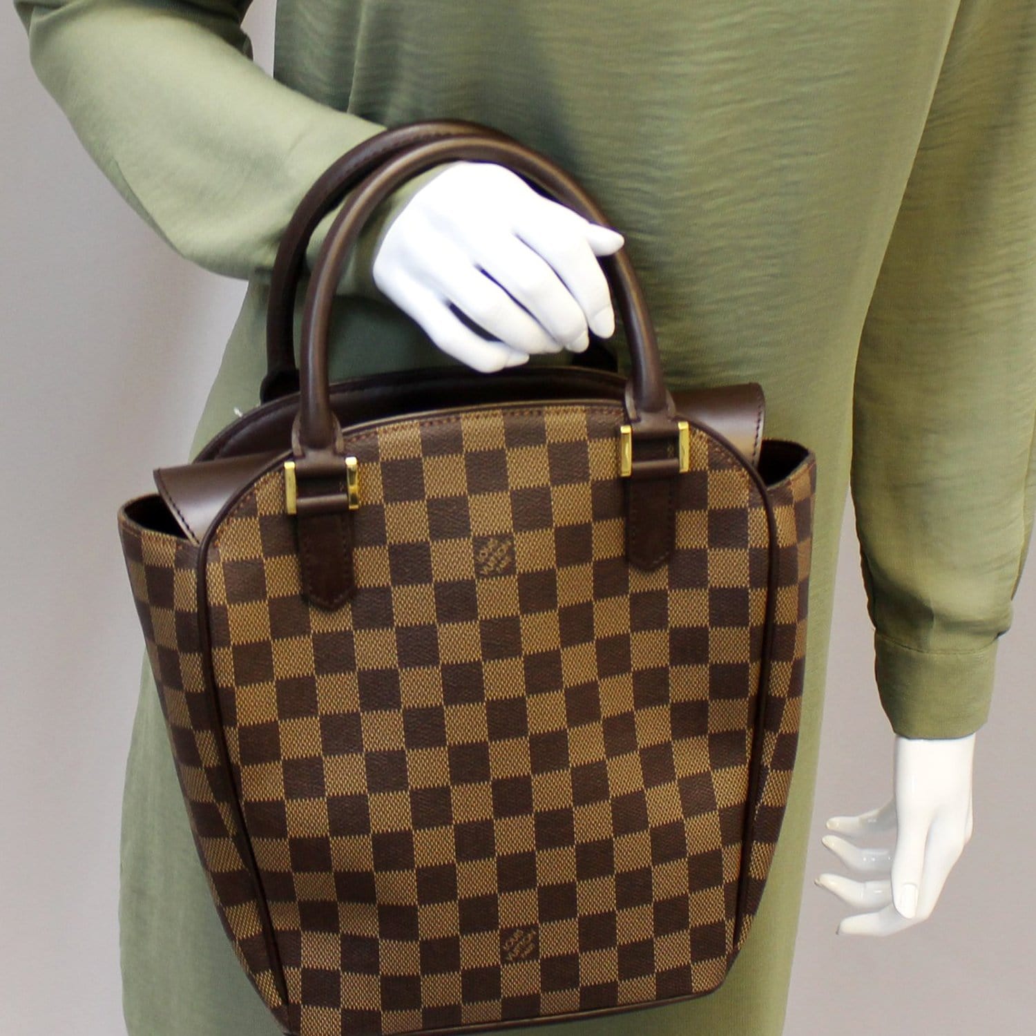 Louis Damier Ebene Sarria Seau Tote Bag