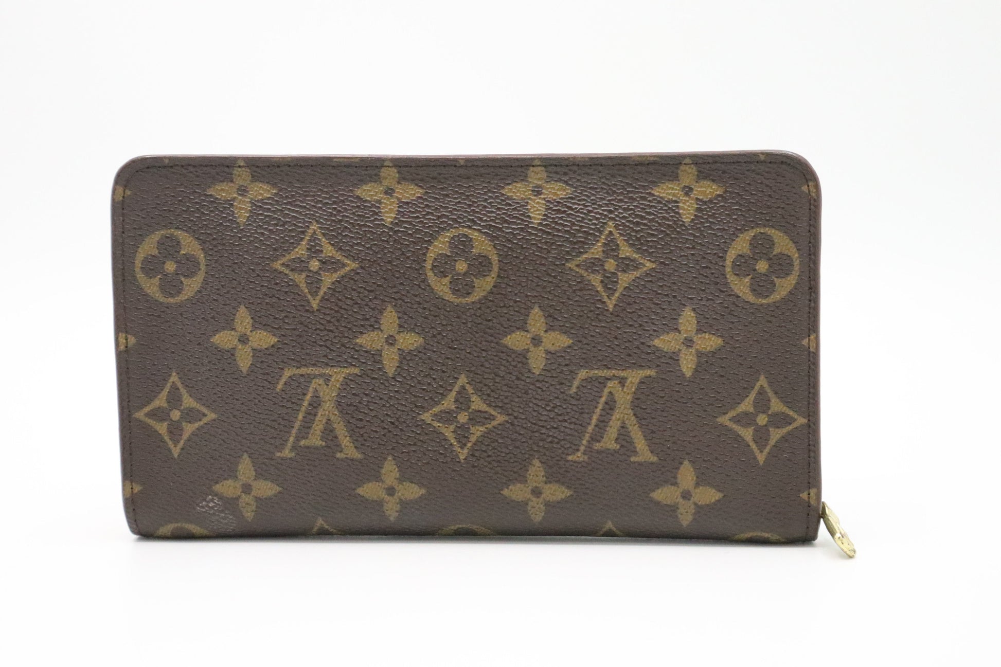 Louis Vuitton Zippy Monogram Canvas Wallet Case