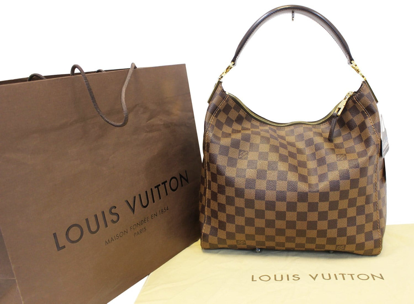 Louis Damier Ebene Portobello Pm Shoulder Bag