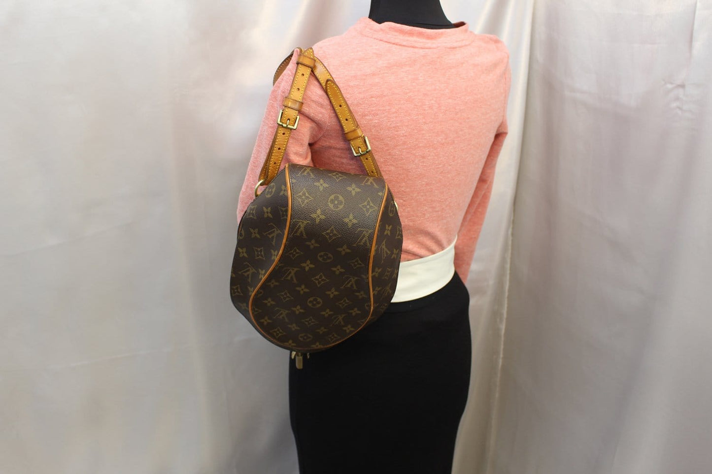 Louis Backpack Bag Ellipse Canvas Monogram