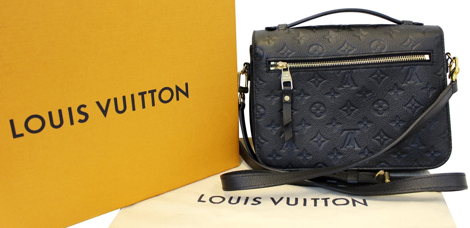 Louis Empreinte Metis Pochette Crossbody Bag Noir Monogram