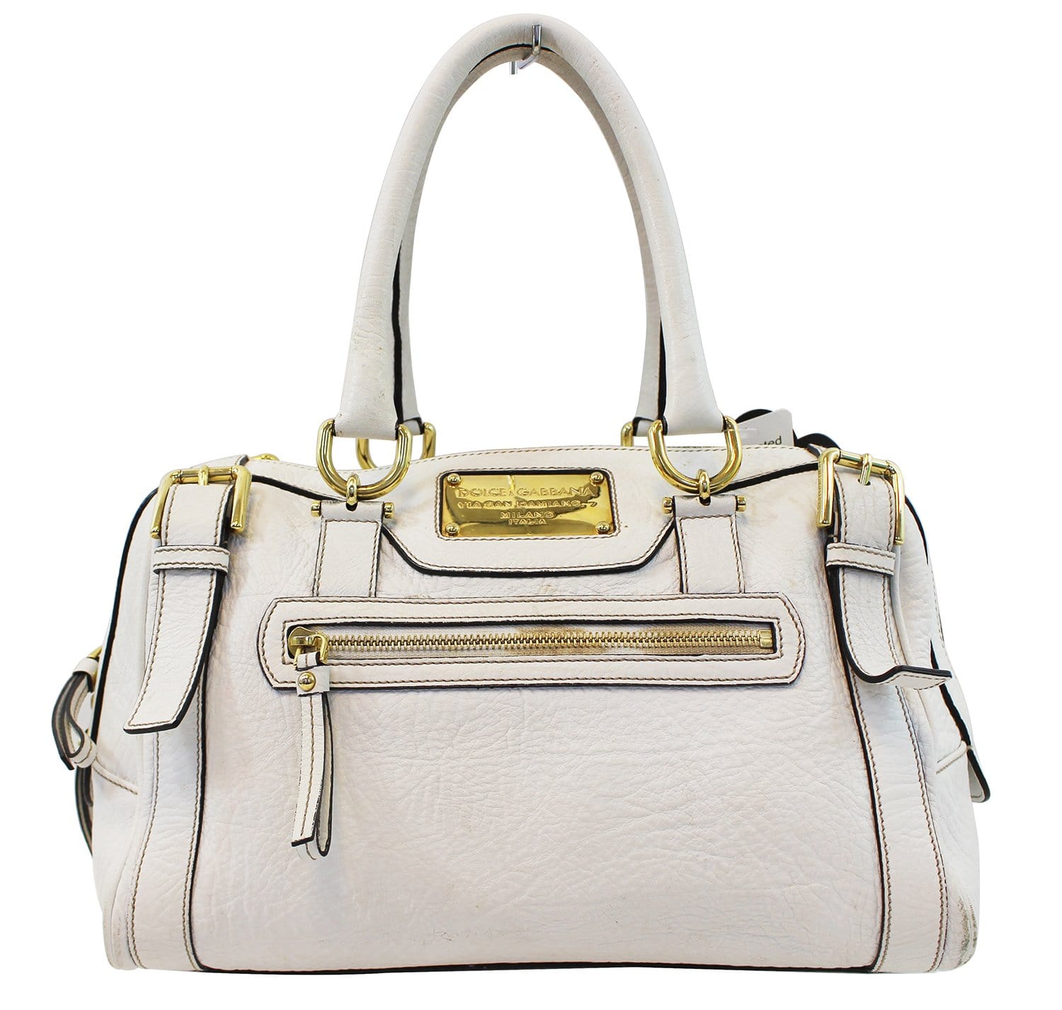 Dolce & Via San Damiano Shoulder Bag White