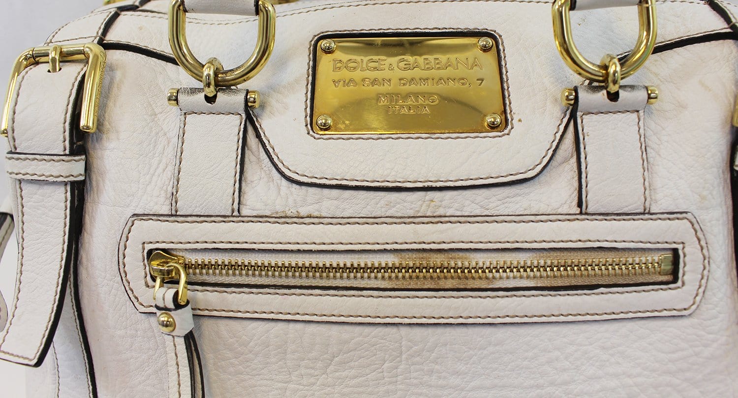 Dolce & Via San Damiano Shoulder Bag White