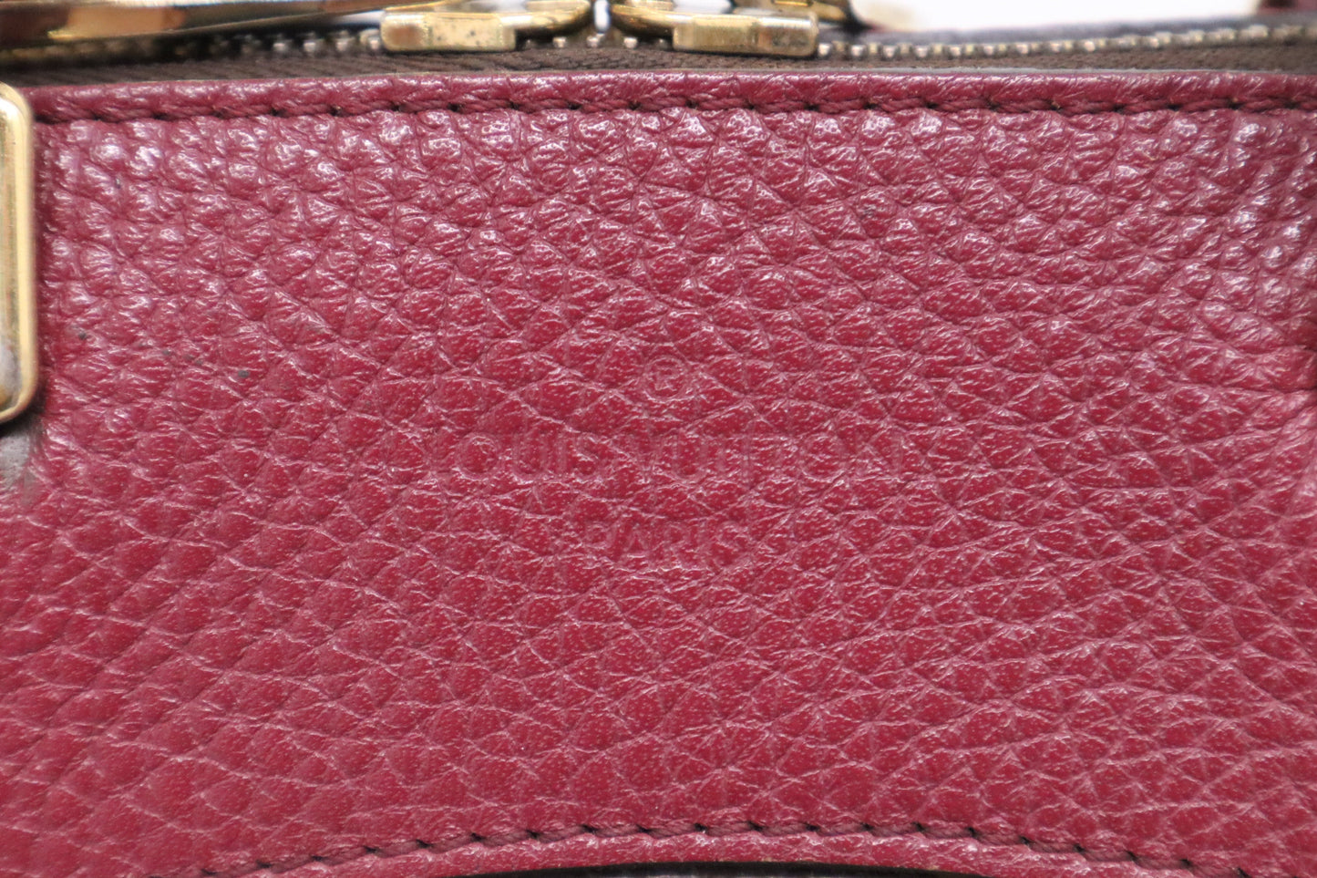 Louis Vuitton Retiro NM Aurore Monogram Canvas Leather Handbag
