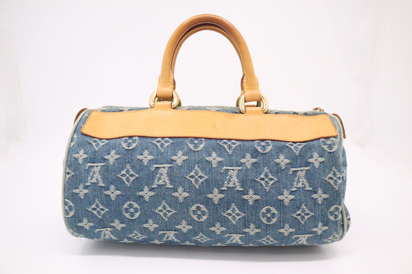Louis Vuitton Neo Speedy Denim Monogram Handbag