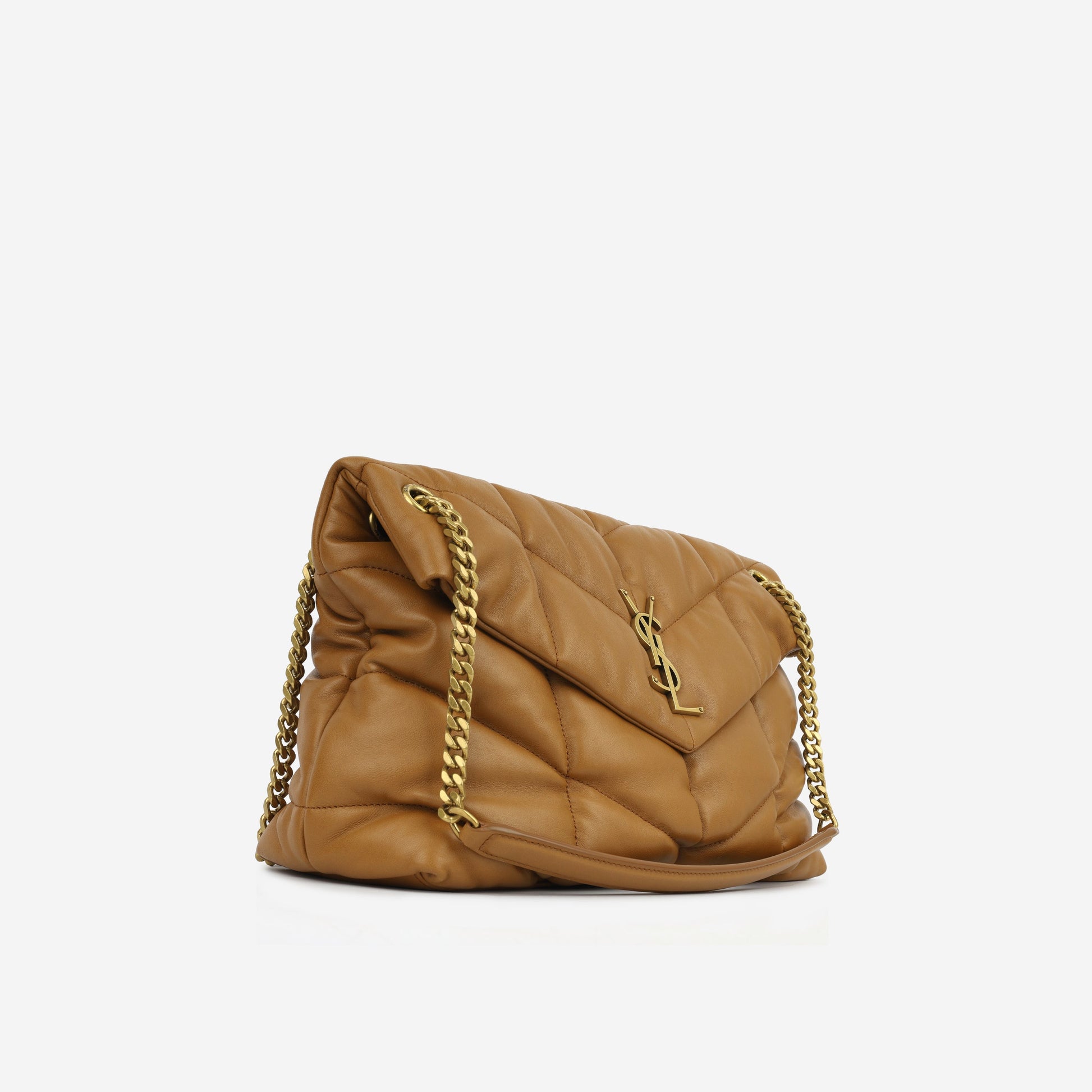 YSL Saint Laurent Lou Puffer Crossbody Bag Medium
