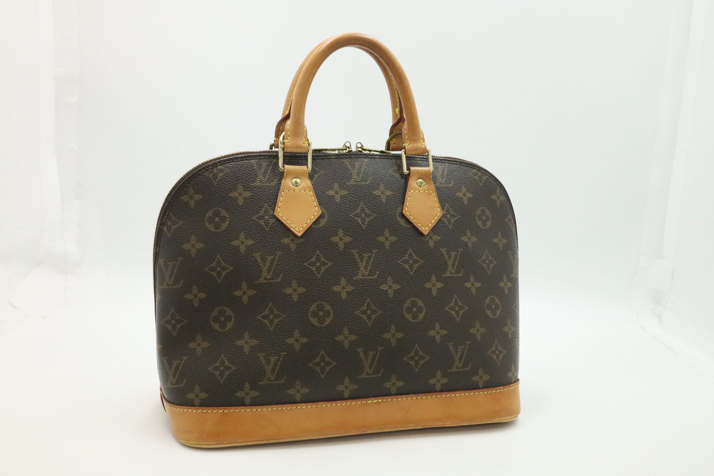 Louis Vuitton Alma PM Monogram Canvas Handbag Canvas 1