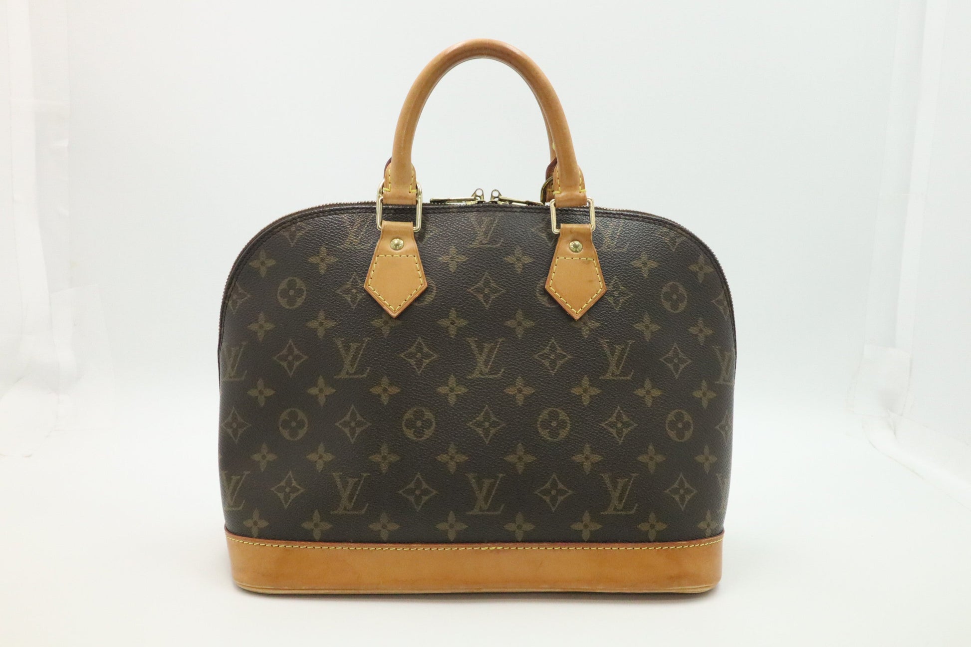 Louis Vuitton Alma PM Monogram Canvas Handbag Canvas 1