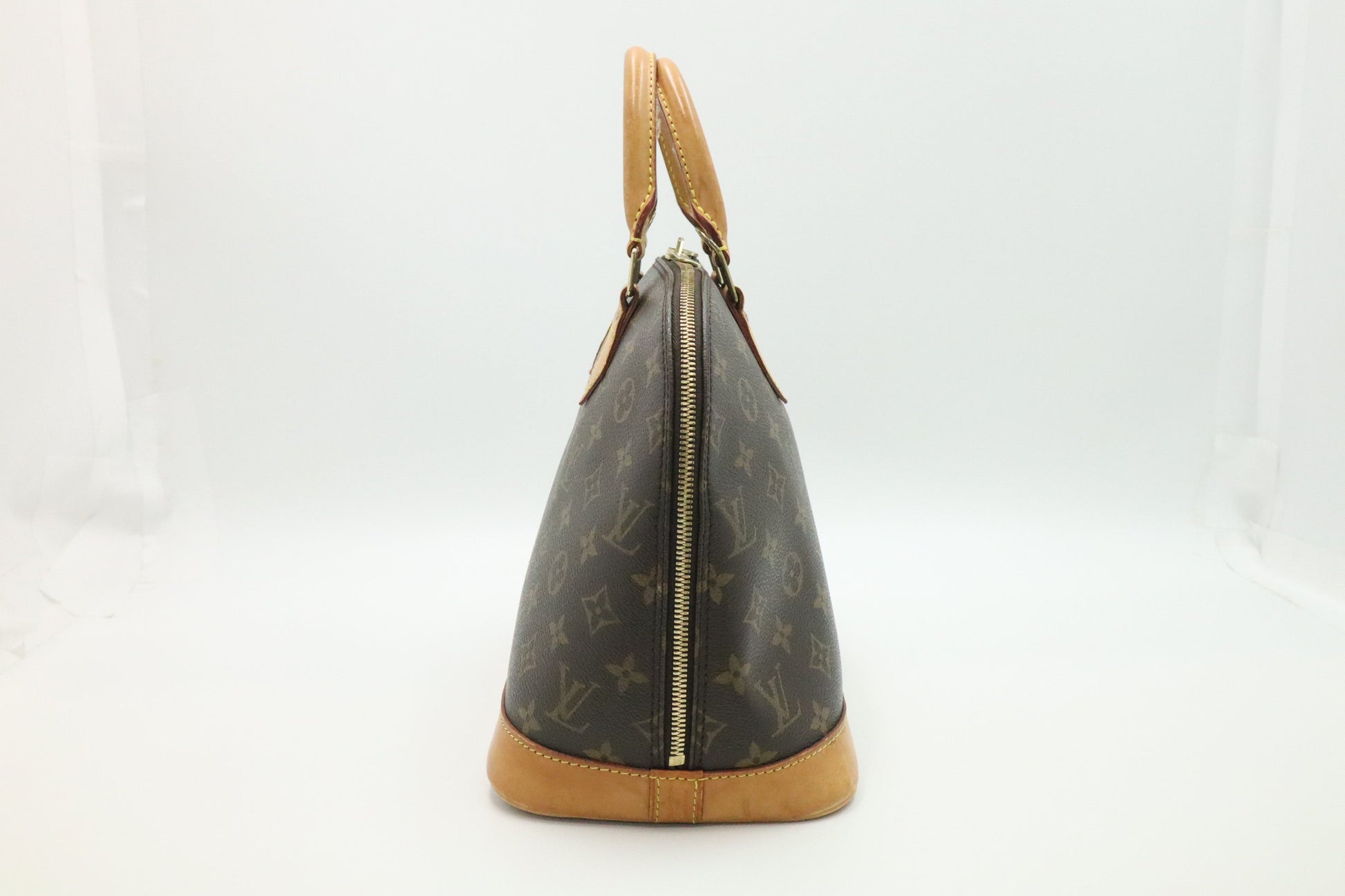 Louis Vuitton Alma PM Monogram Canvas Handbag Canvas 1