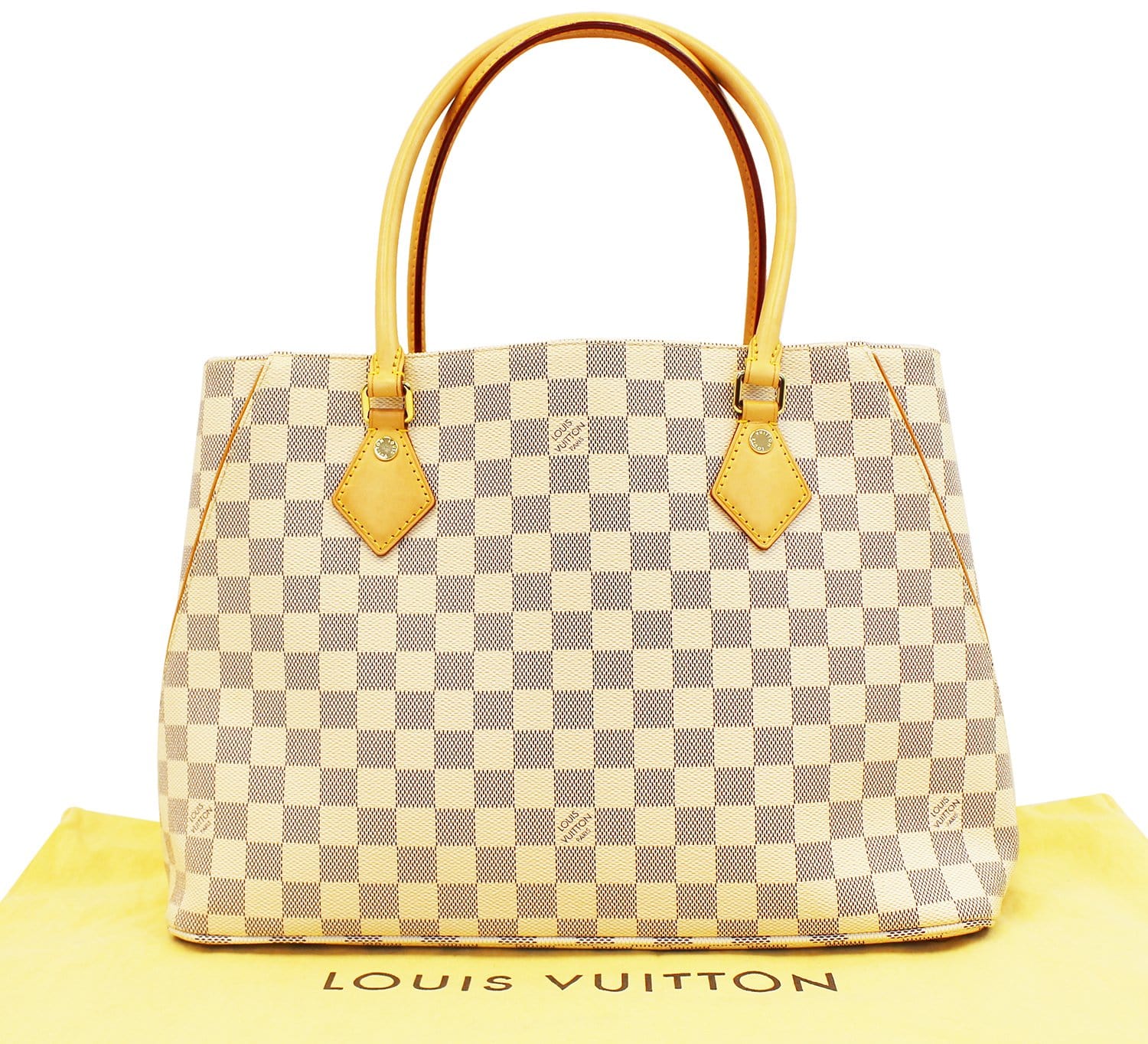 Louis Calvi Damier Azur Shoulder Bag