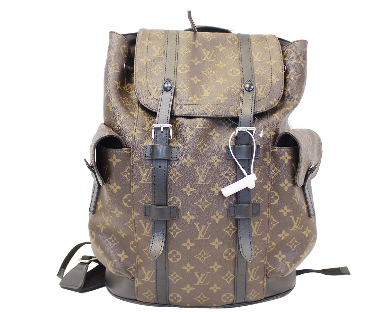 Louis Macassar Christopher Pm Backpack Bag Canvas Monogram