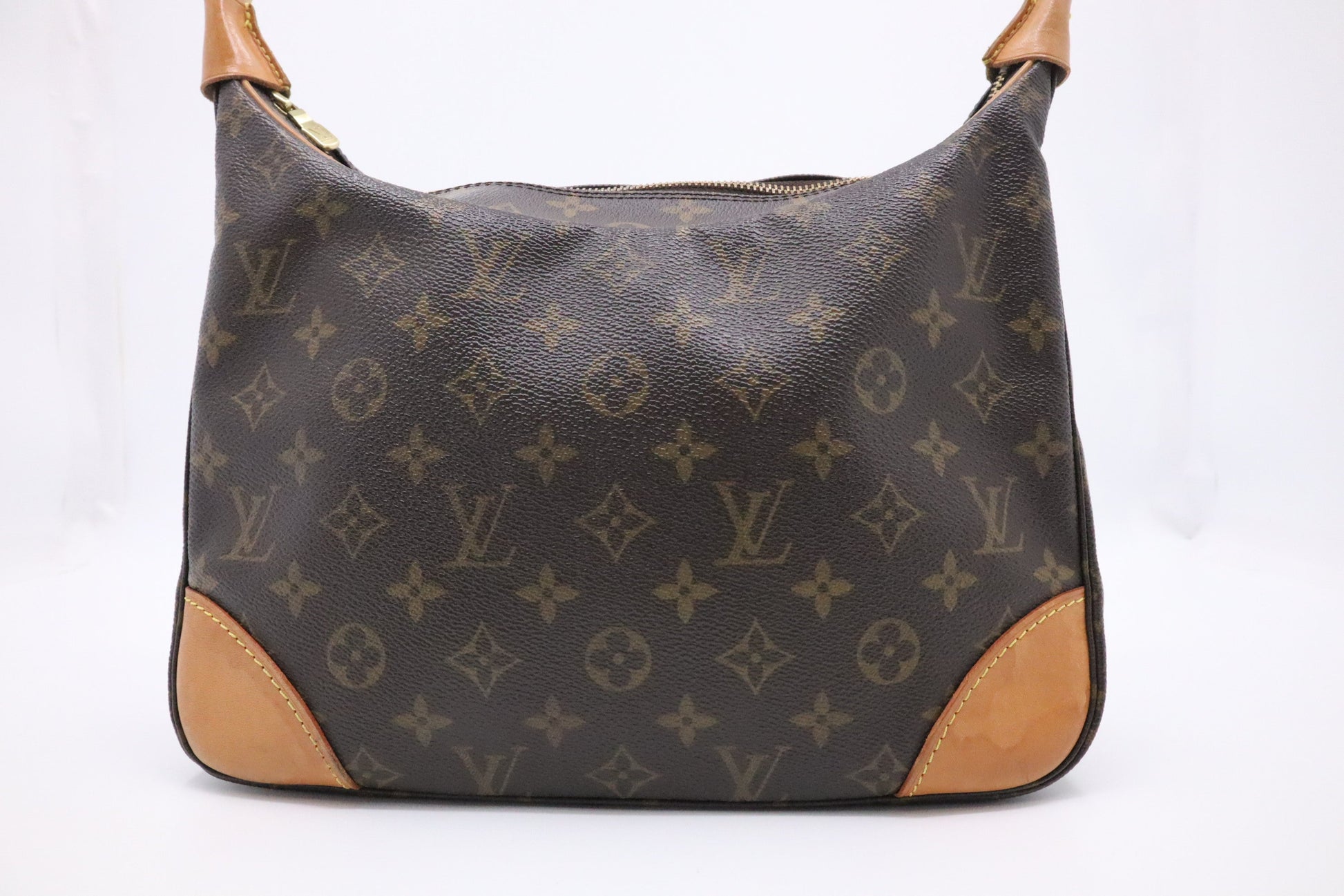 Louis Vuitton Boulogne 30 Monogram Canvas Handbag