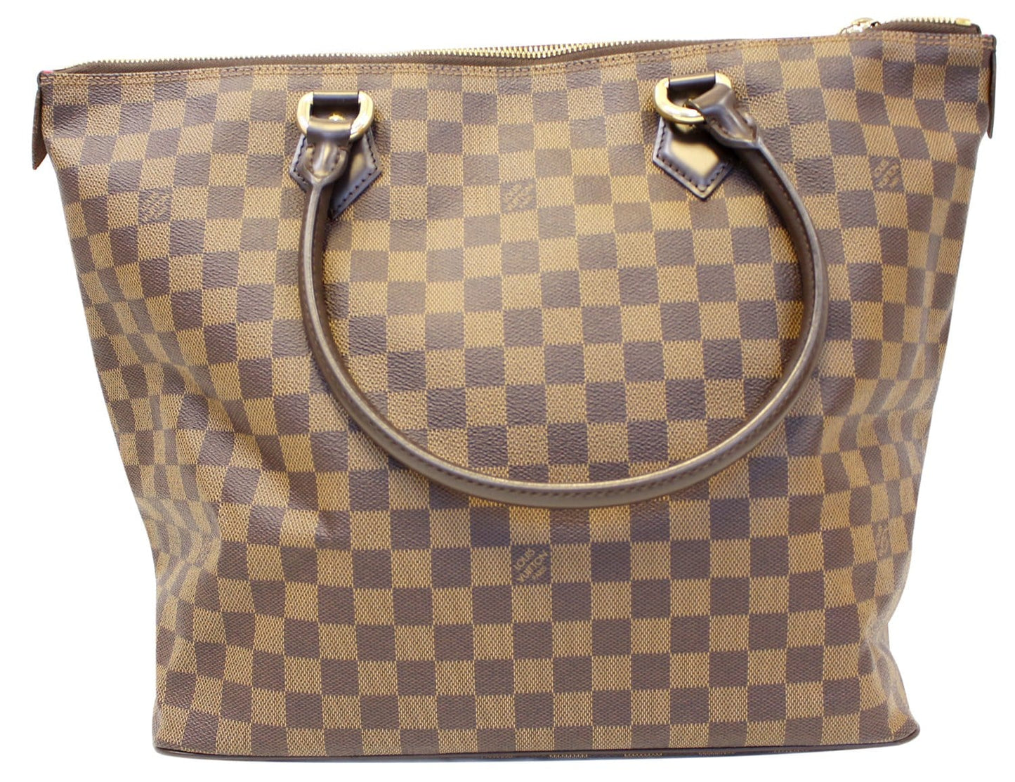 Louis Damier Ebene Saleya Gm Shoulder Tote Shoulder Bag