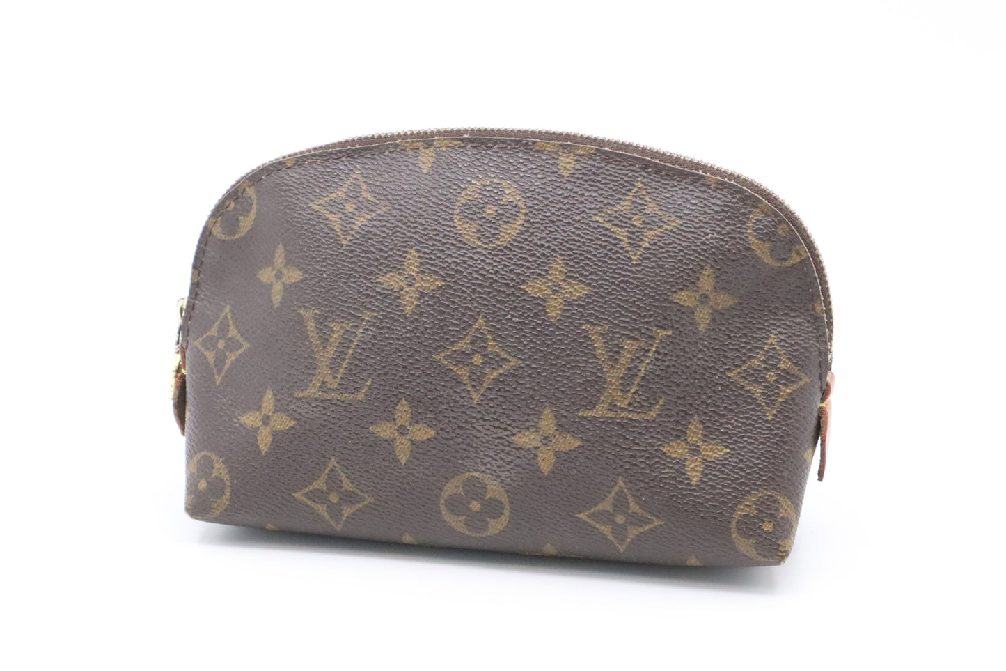 Louis Vuitton Pochette Cosmetics PM Monogram Canvas Clutch Bag Canvas 4