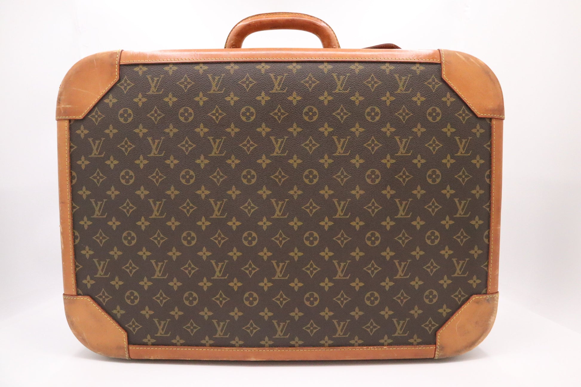 Louis Vuitton Stratos 60 Monogram Canvas Handbag Monogram Canvas