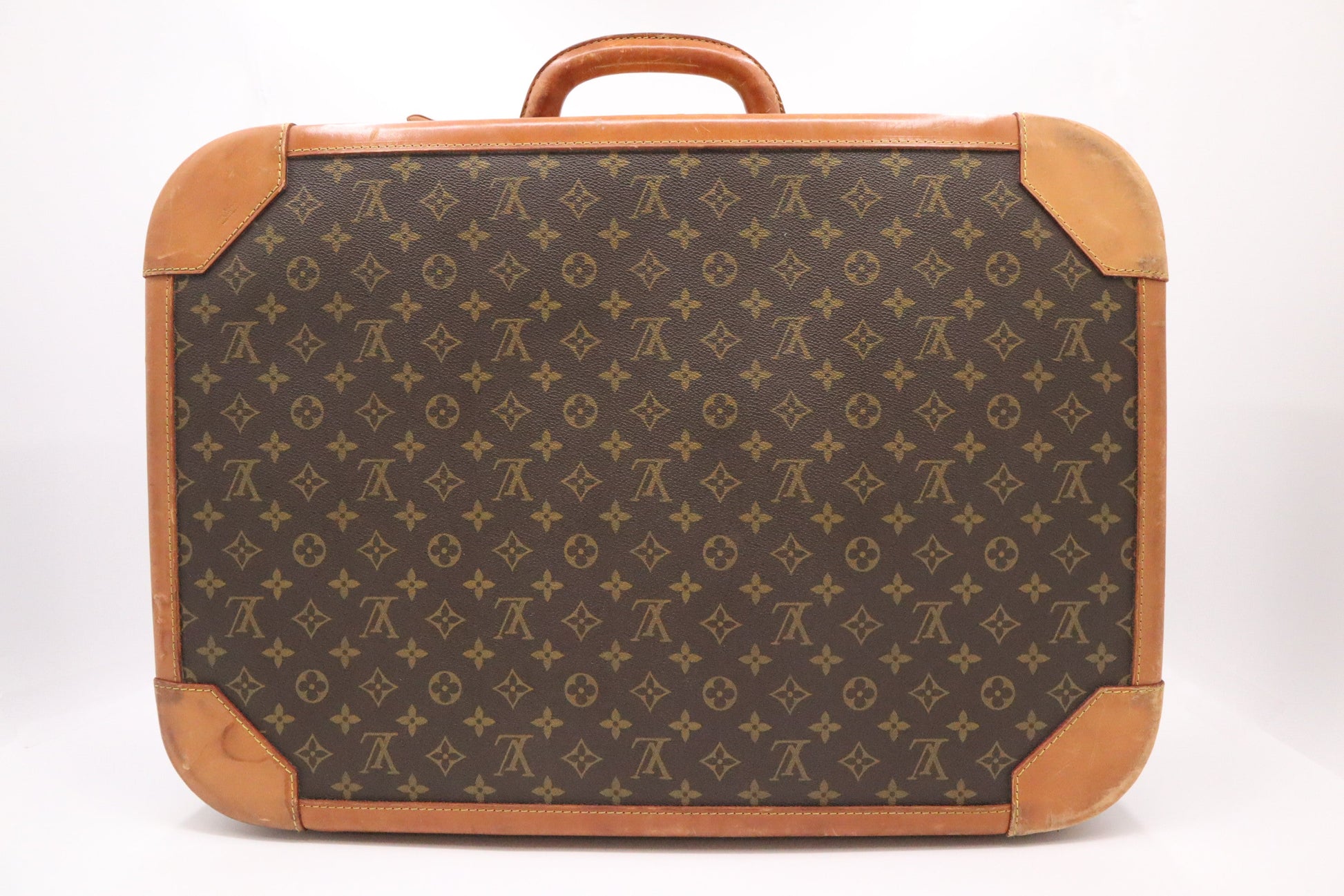Louis Vuitton Stratos 60 Monogram Canvas Handbag Monogram Canvas