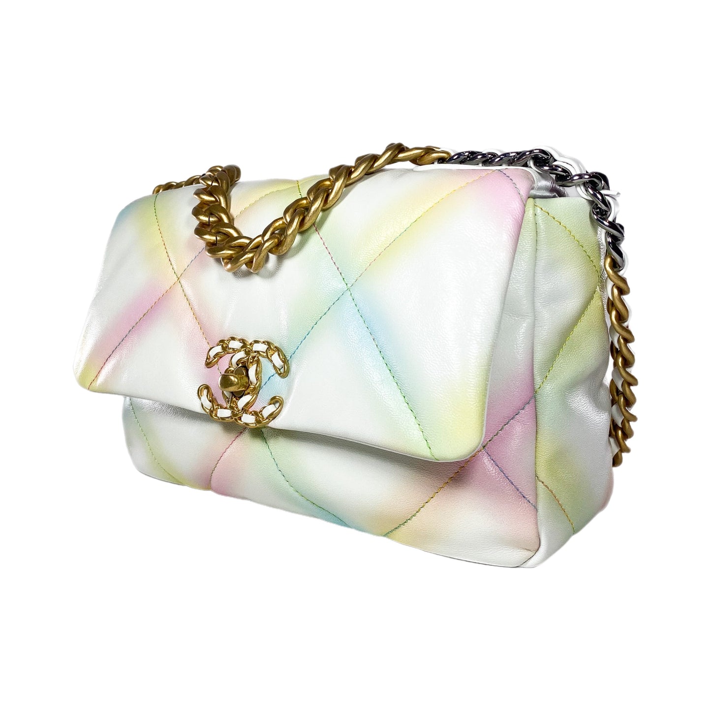 Chanel 19 Rainbow Medium Flap Bag