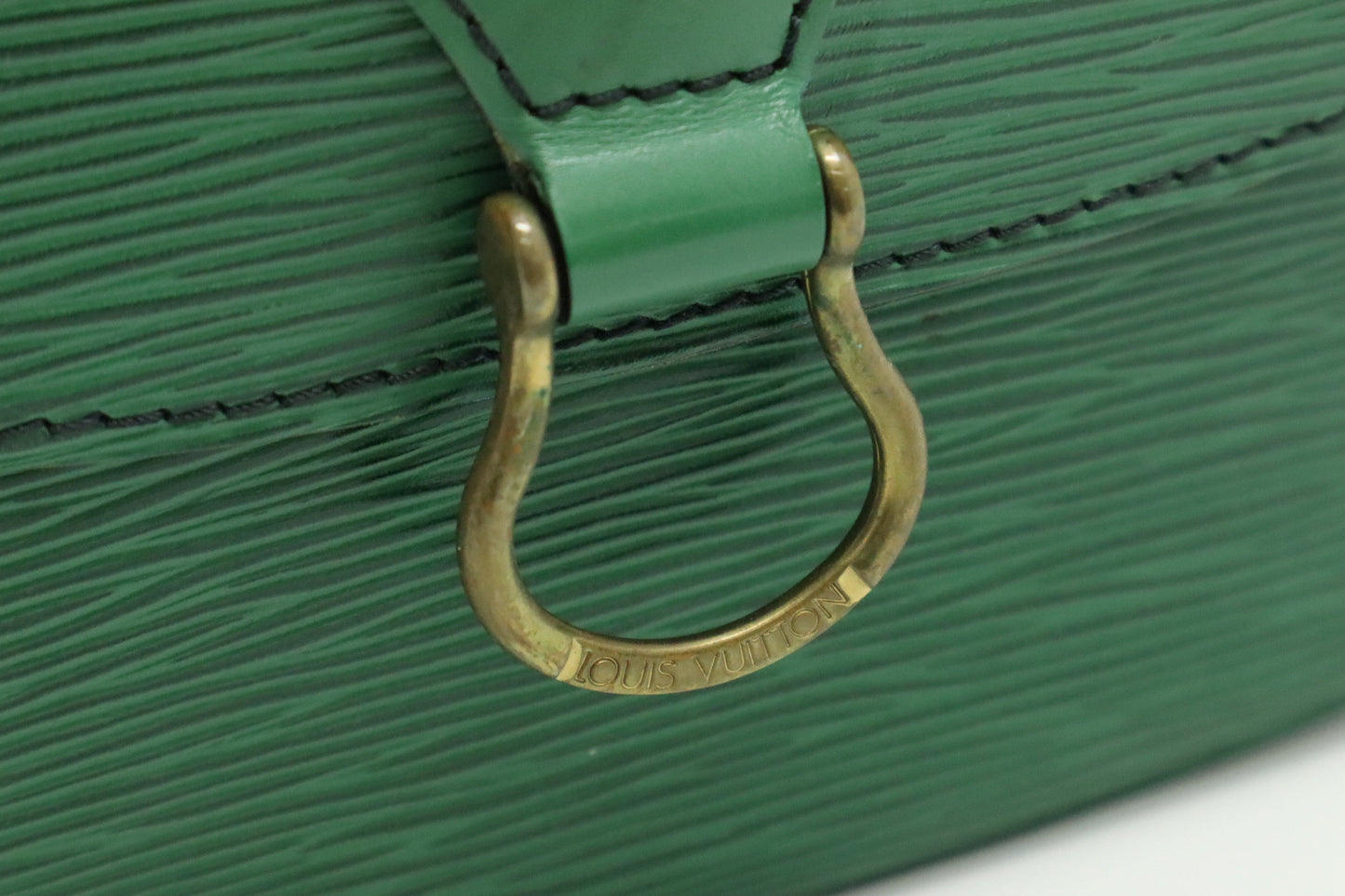 Louis Vuitton Saint Cloud Green GM Leather Epi Handbag Leather 1