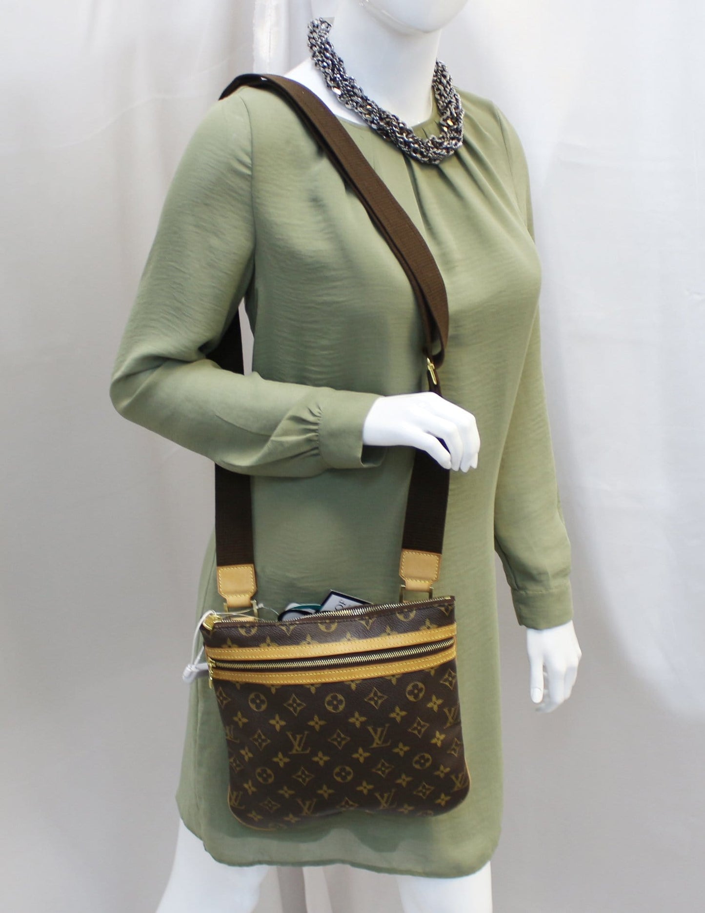 Louis Pochette Bosphore Crossbody Bag Monogram
